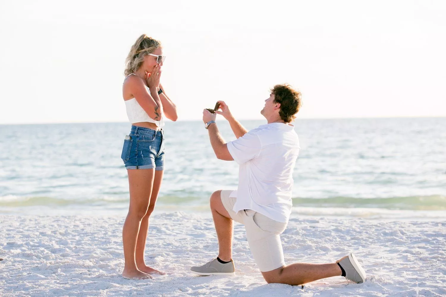 Clearwater Beach Surprise Proposal