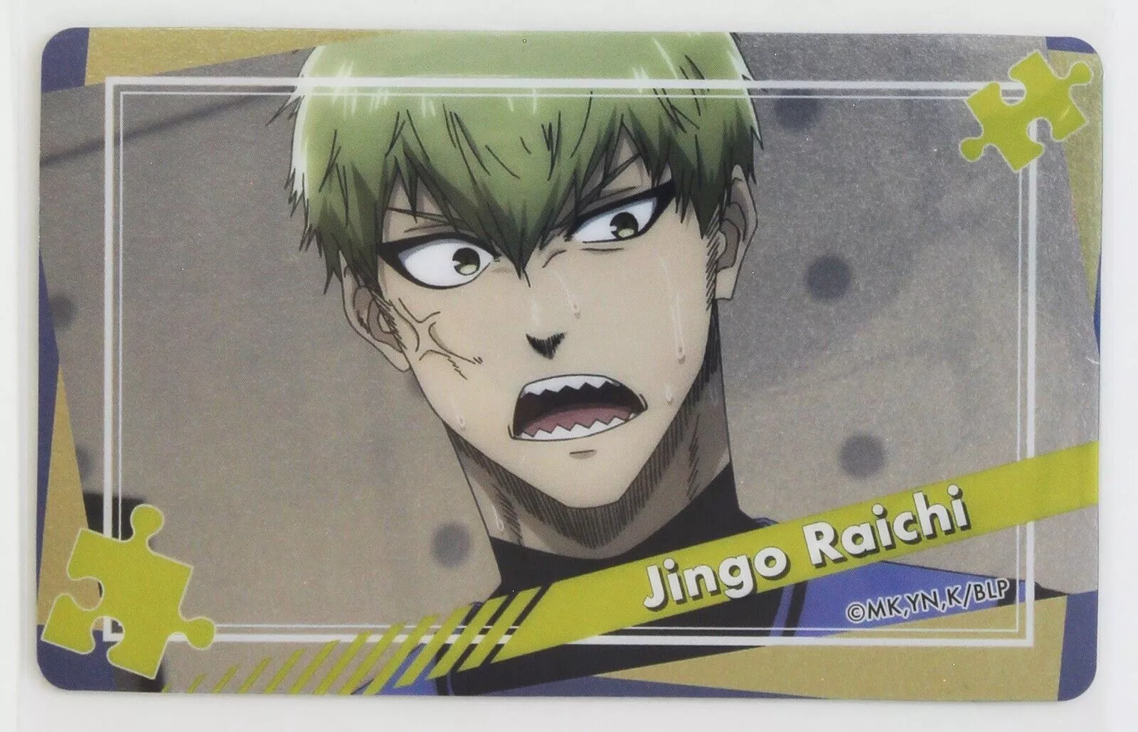 Blue Lock Trading Collect Metallic Card