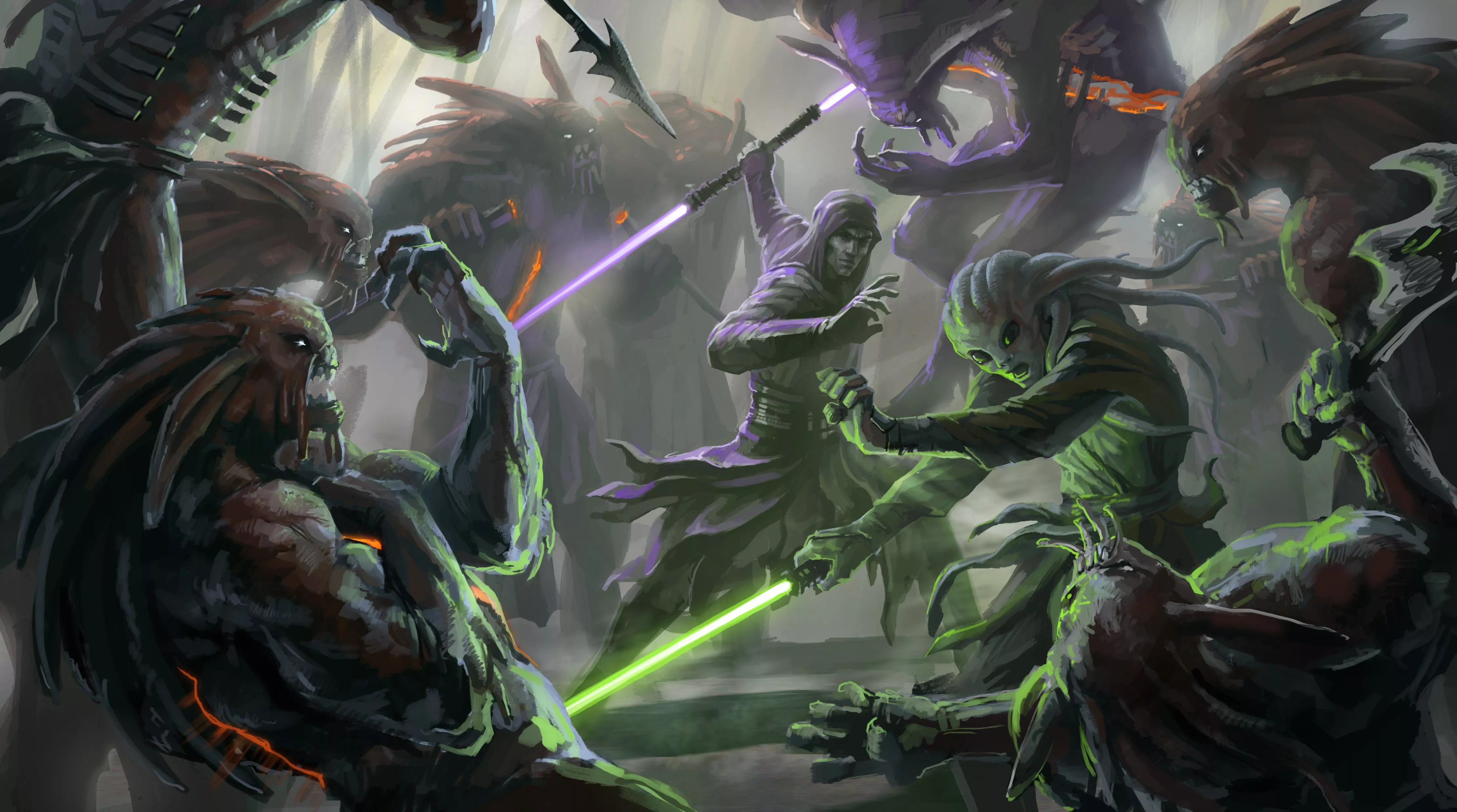 Wallpaper sword, Star Wars, art