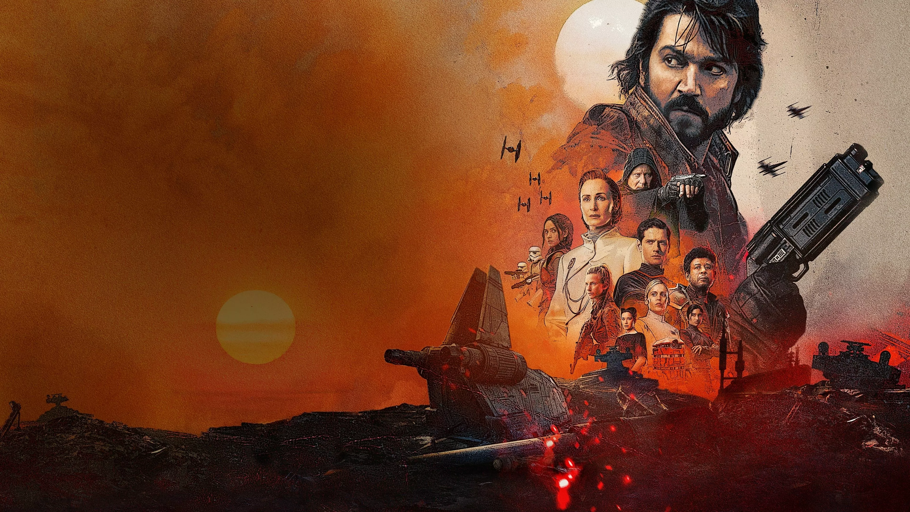 Poster of Star Wars Andor 4k Wallpaper