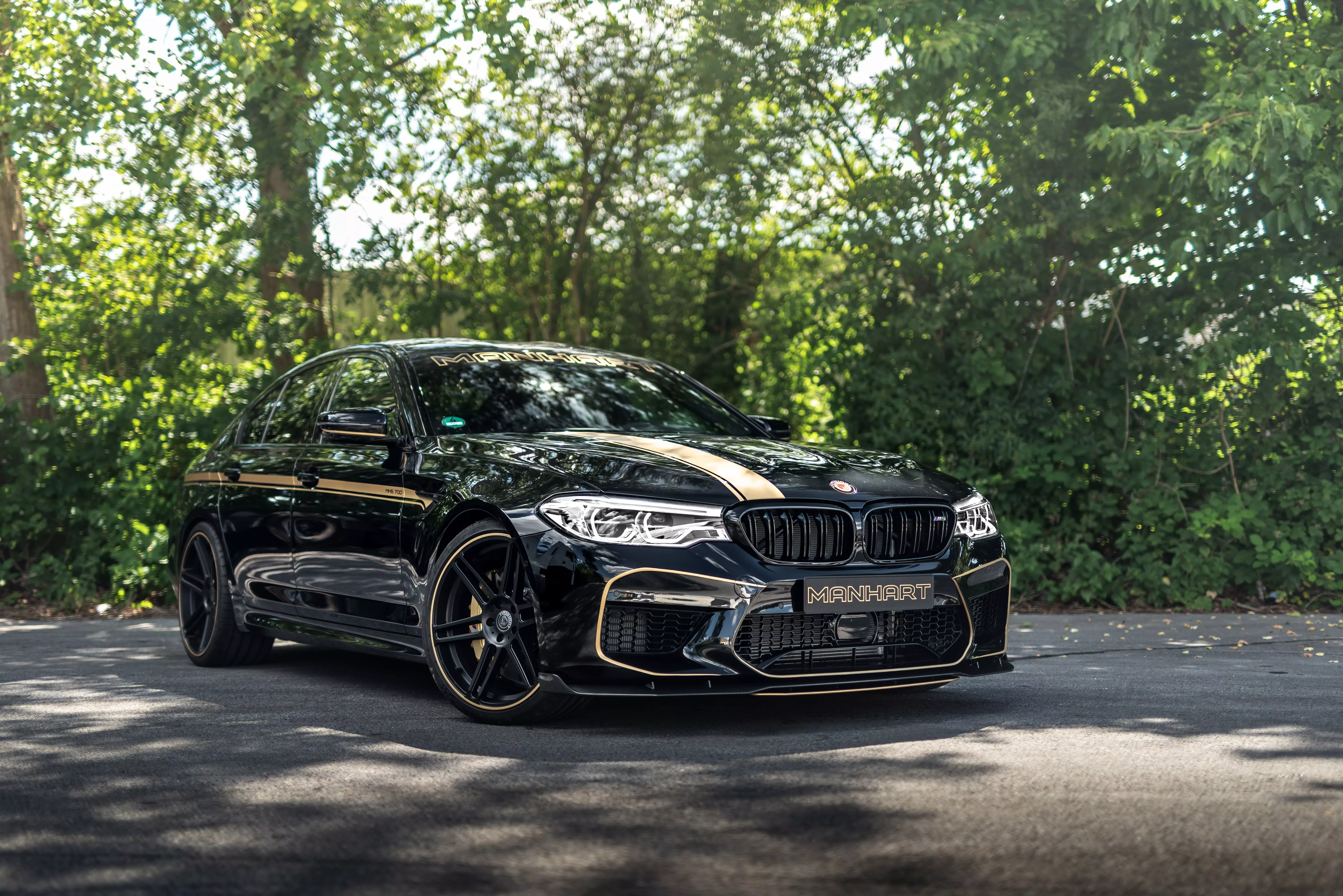 Download Black Car Car BMW Vehicle BMW M5 4k Ultra HD Wallpaper