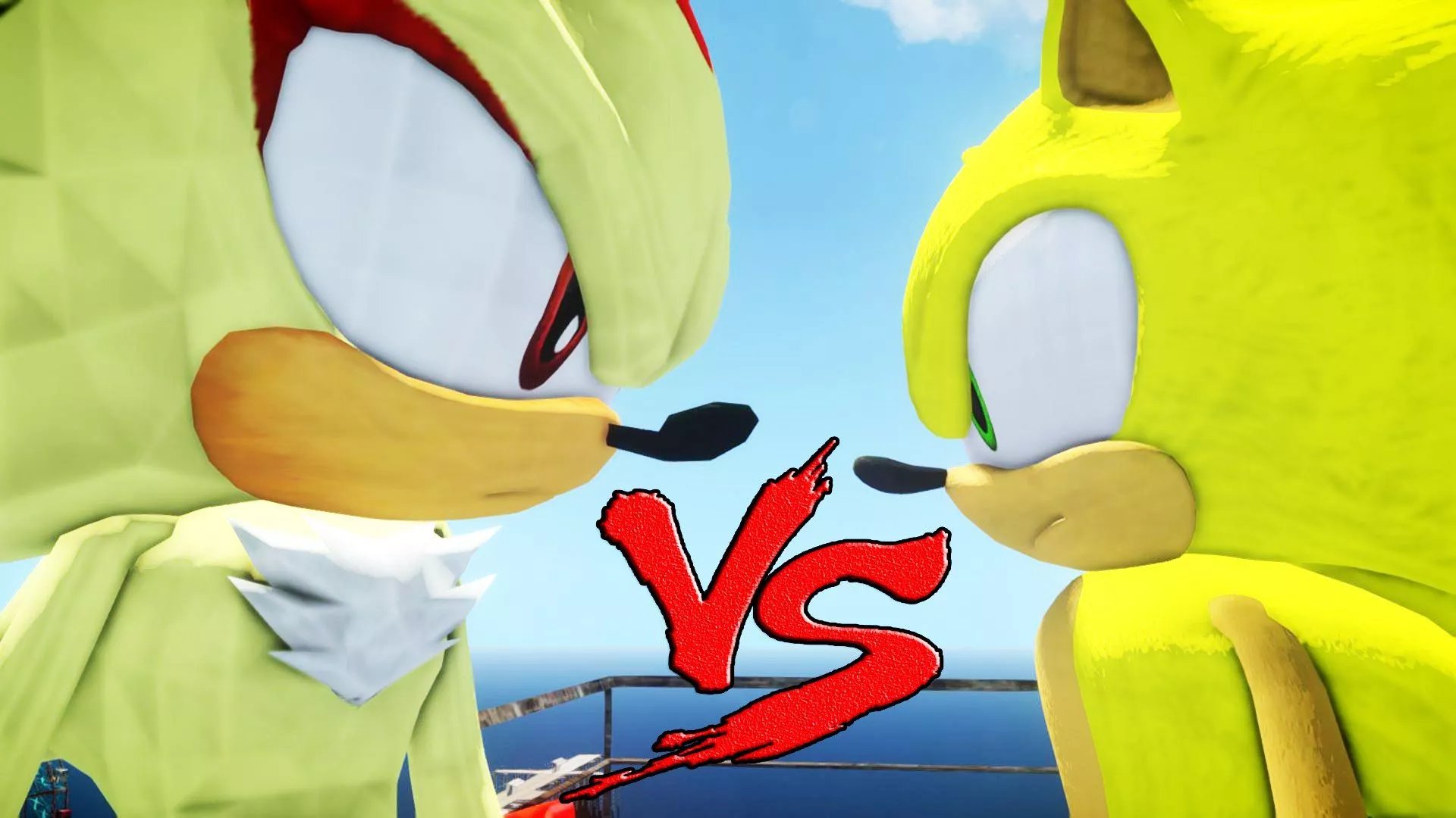 SUPER SONIC VS SUPER SHADOW