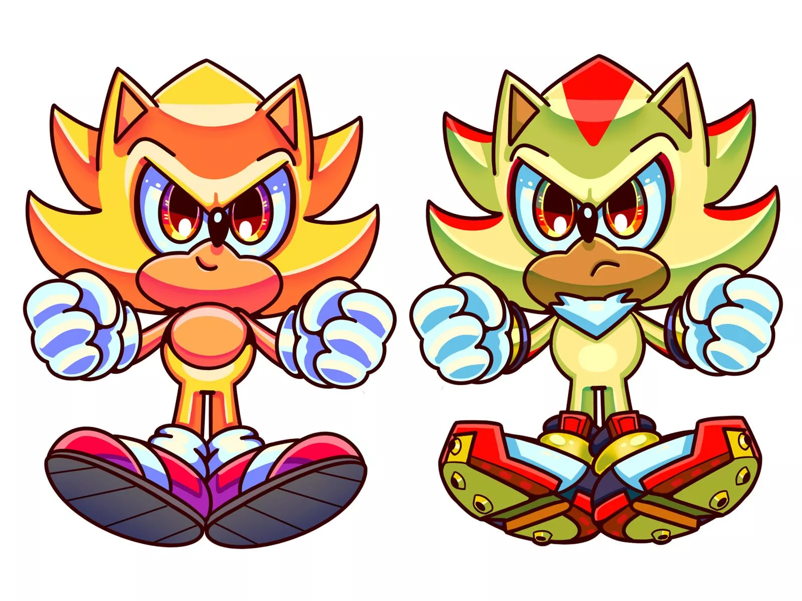 super sonic super shadow keychain