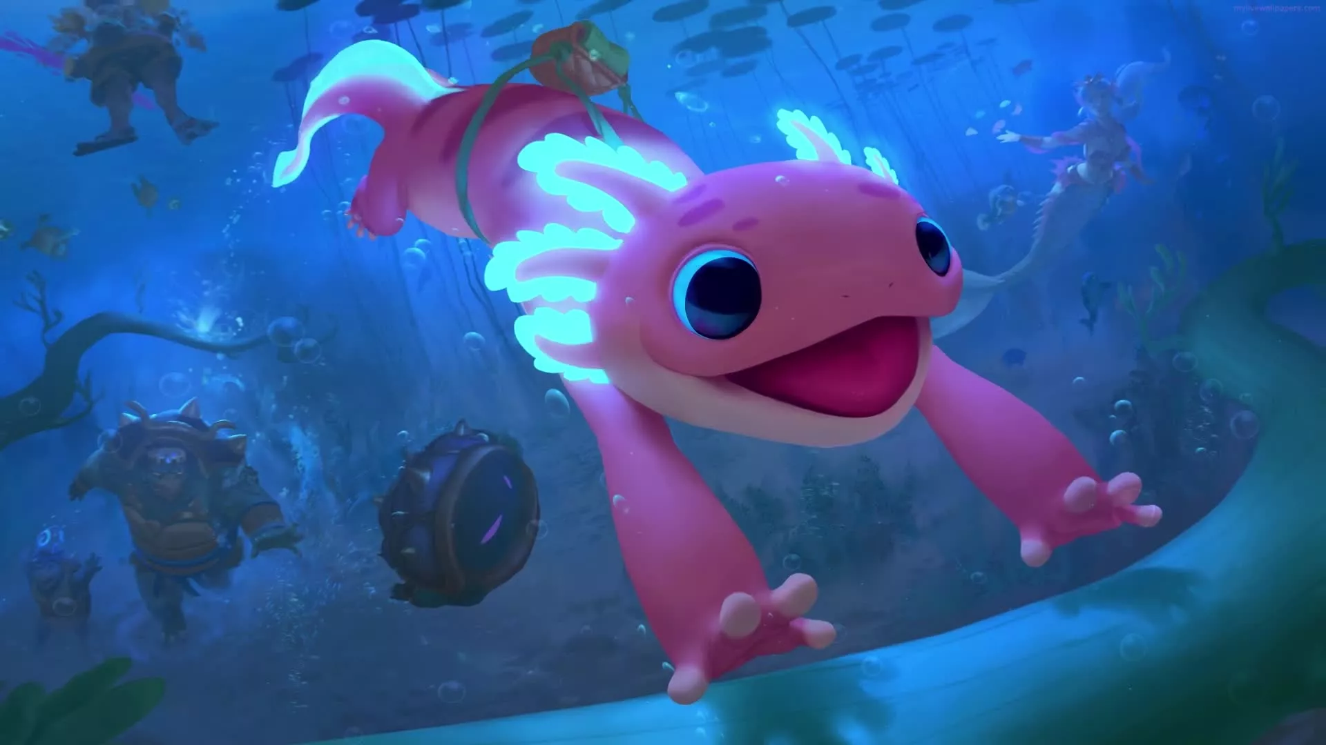 Axolotl Live Wallpaper and More