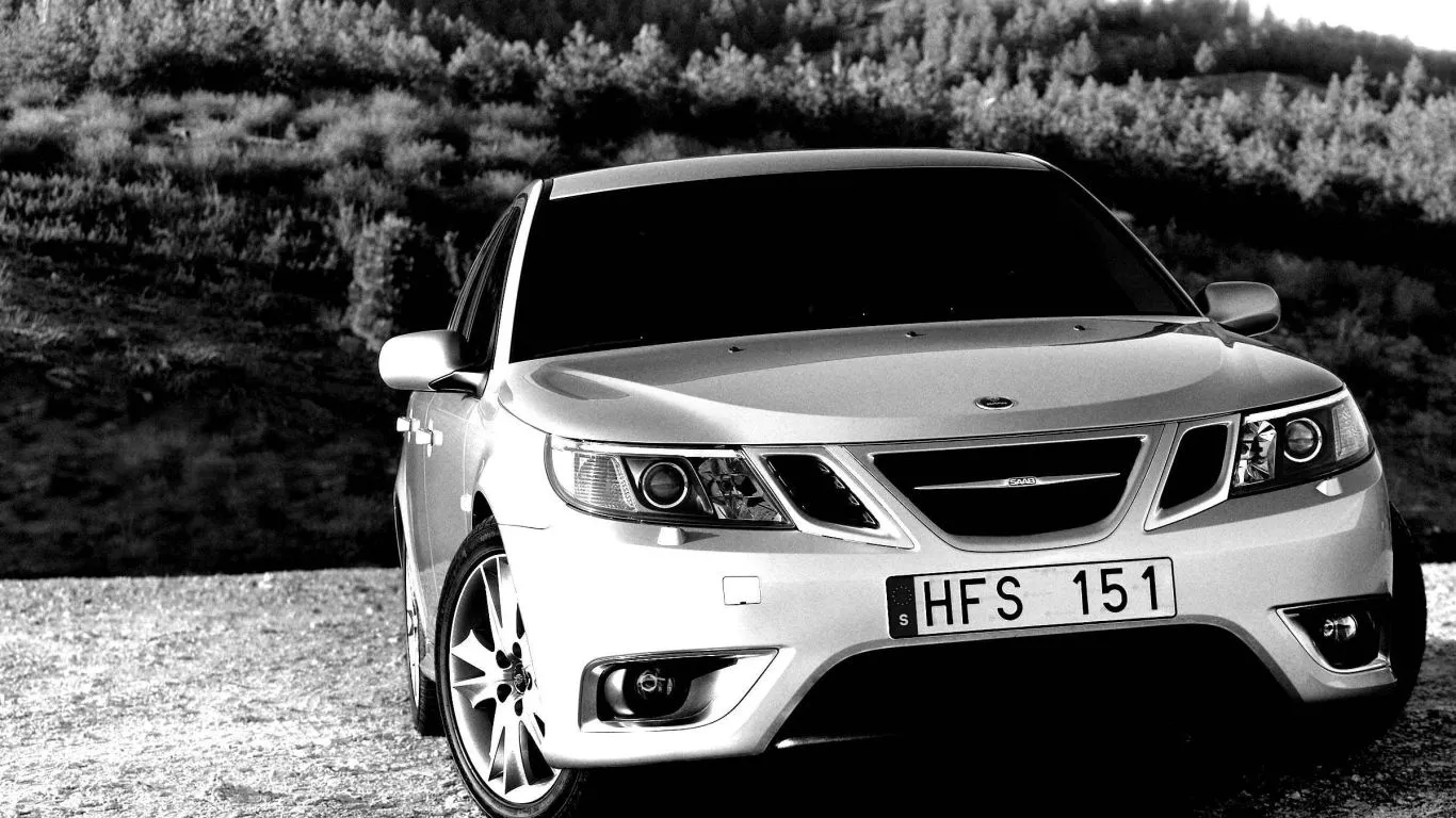 Car Saab 9 3 Desktop Wallpaper 1366x768