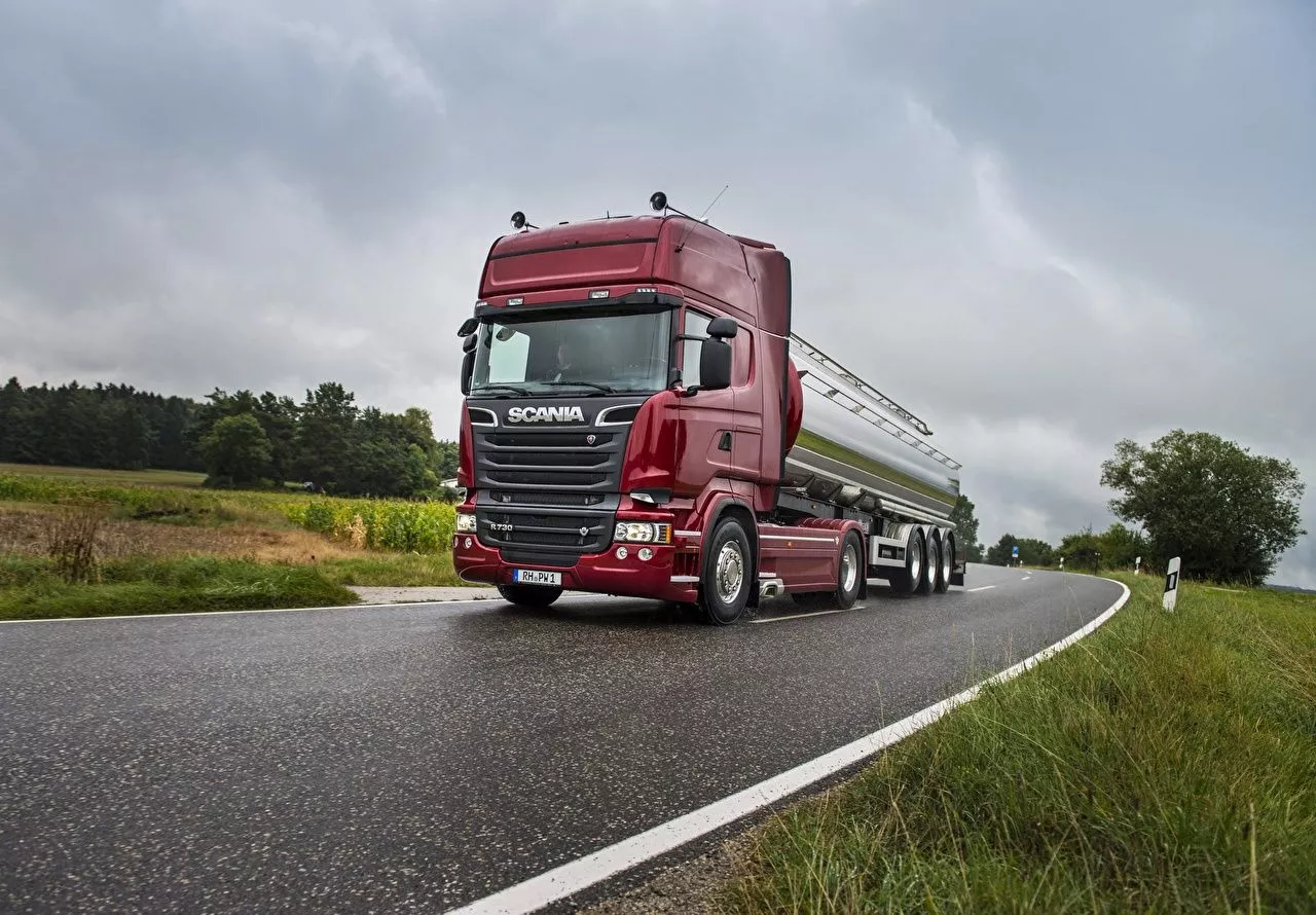 Picture Scania Trucks R730 Roads Motion
