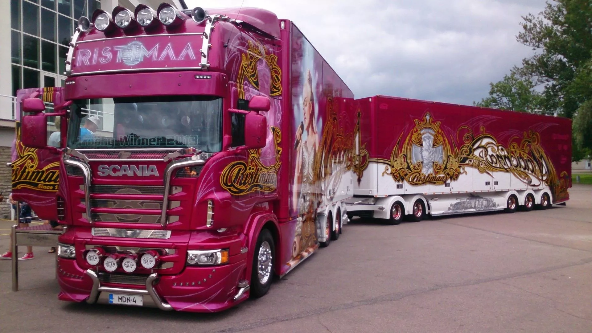 HD SCANIA, HD Wallpaper