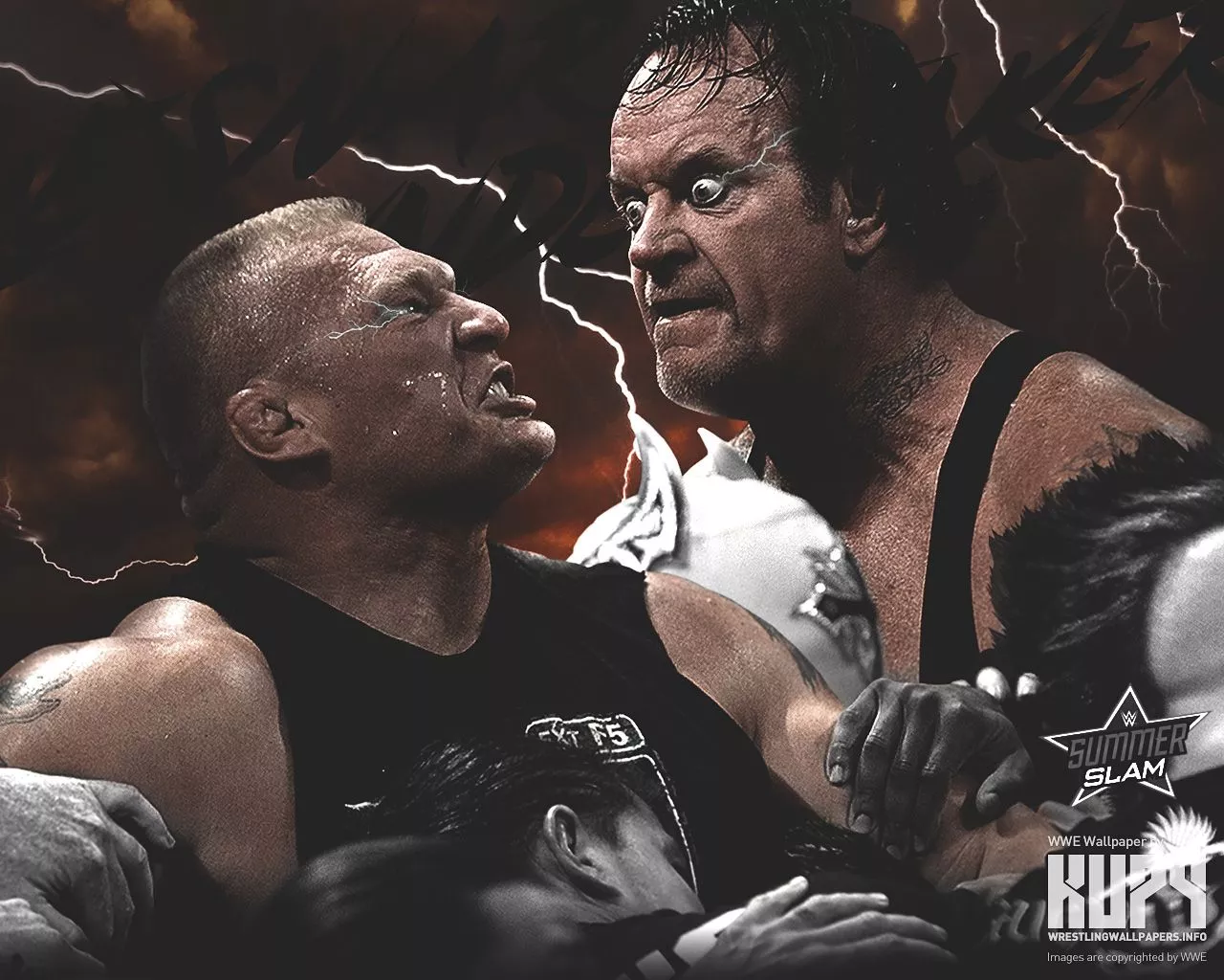 NEW WWE Summerslam: Brock Lesnar vs
