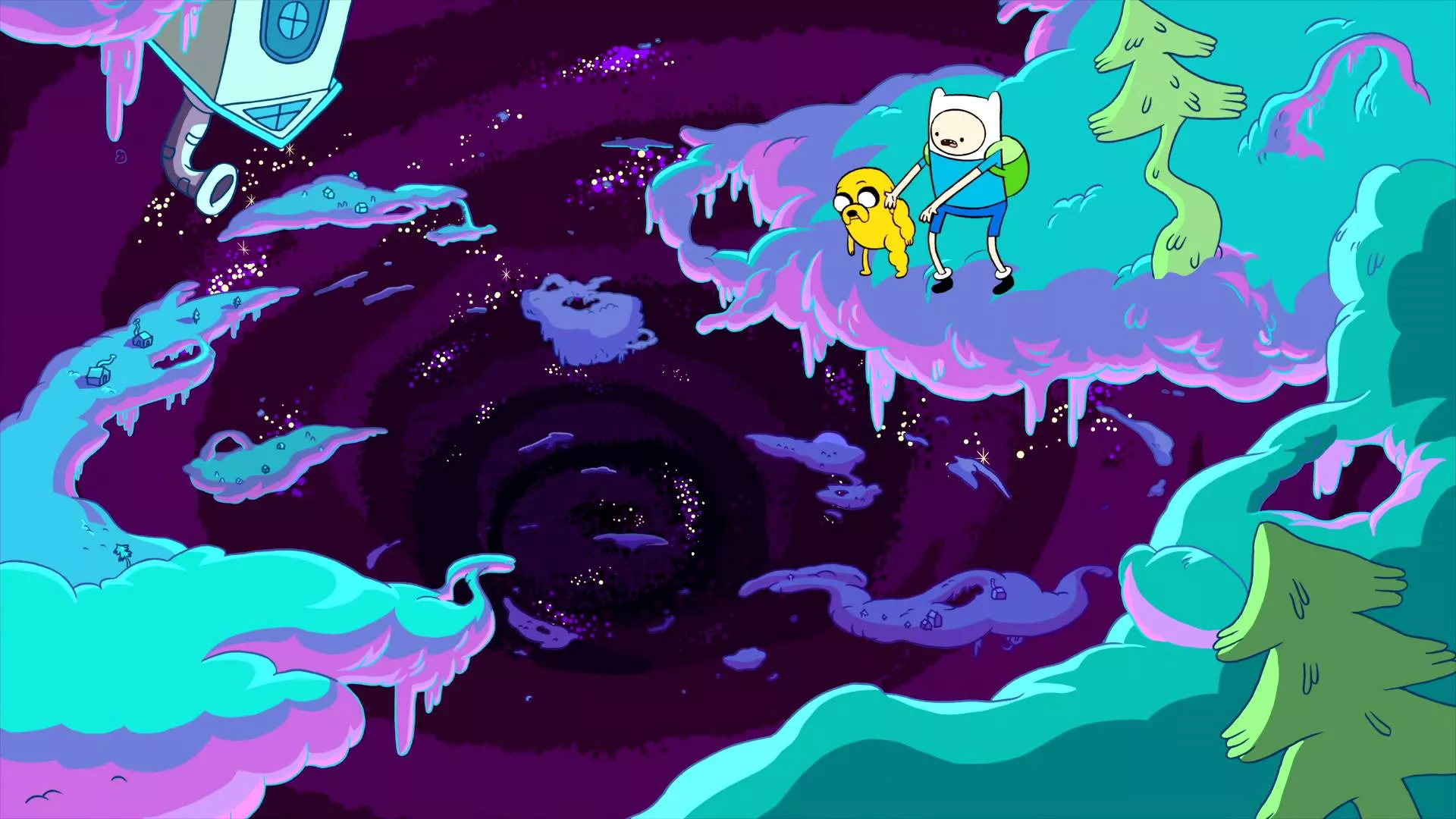 Adventure Time Trouble in Lumpy Space
