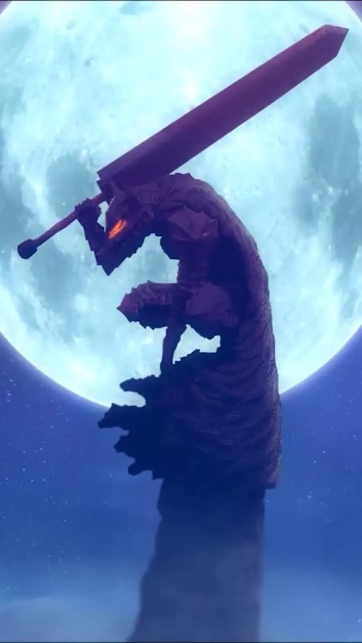 iPhone Android Berserk Red Moon Fantasy