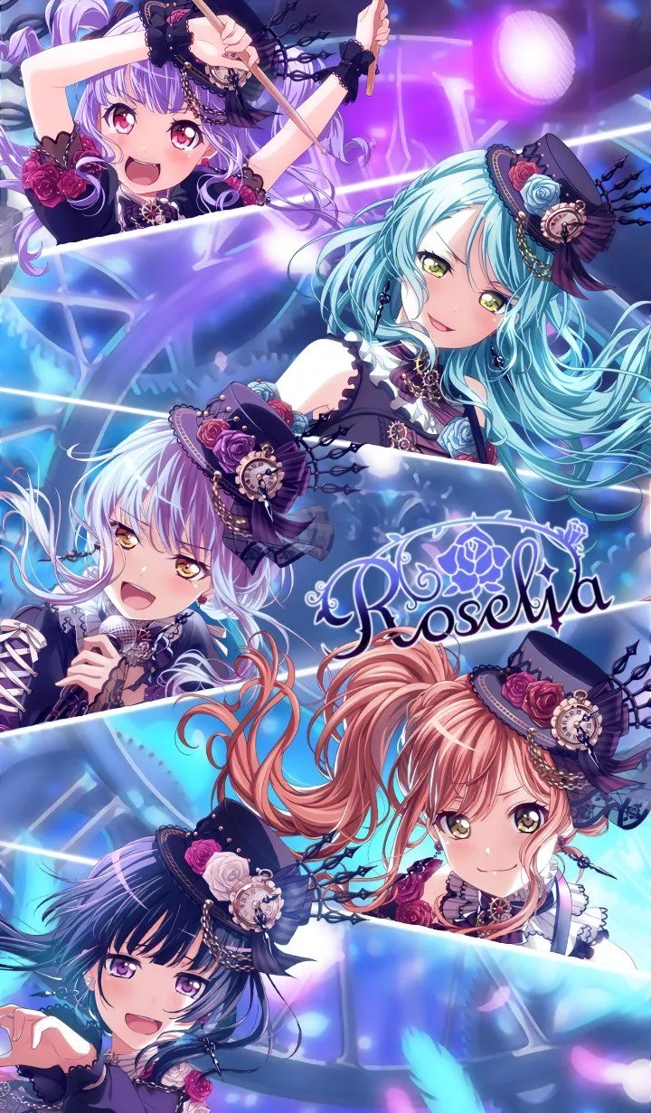 Roselia #BanGDream #bandori #anime