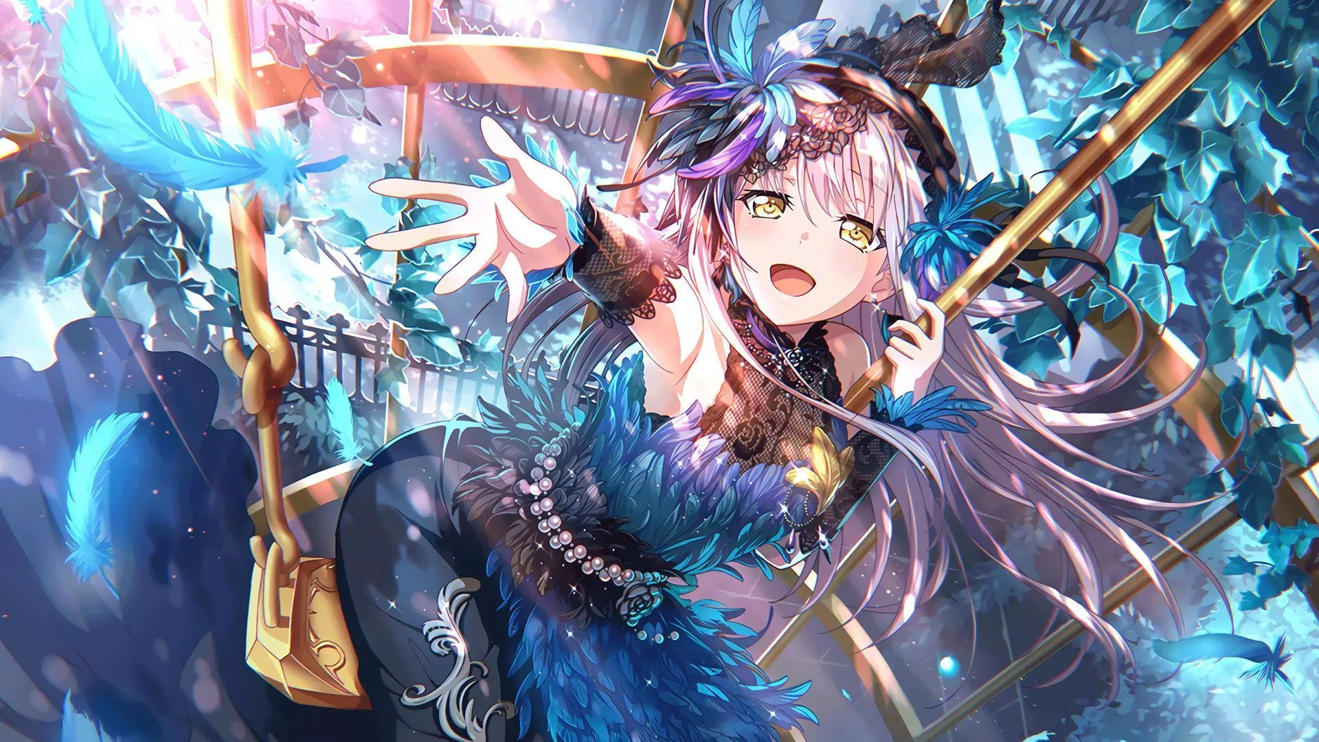 Yukina Minato from Roselia HD Wallpaper
