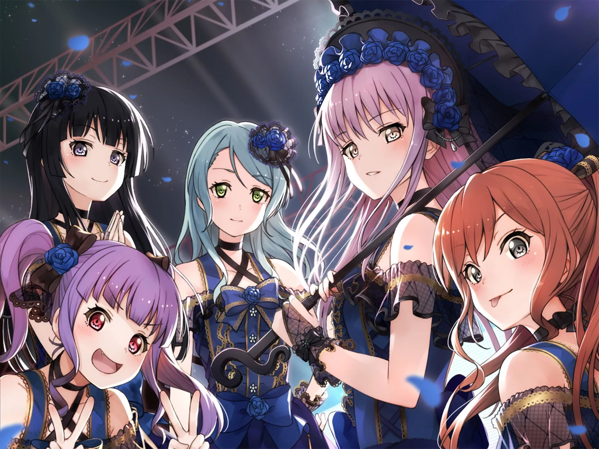 Roselia (Bang Dream!) wallpaper