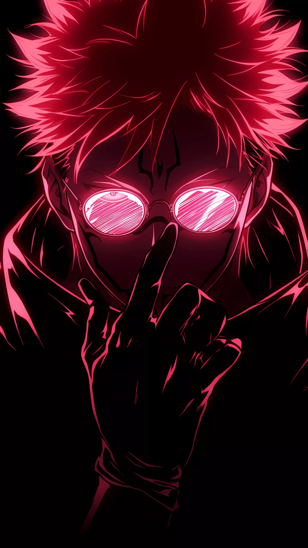Dope Wallpaper 4K, Sukuna, Pink