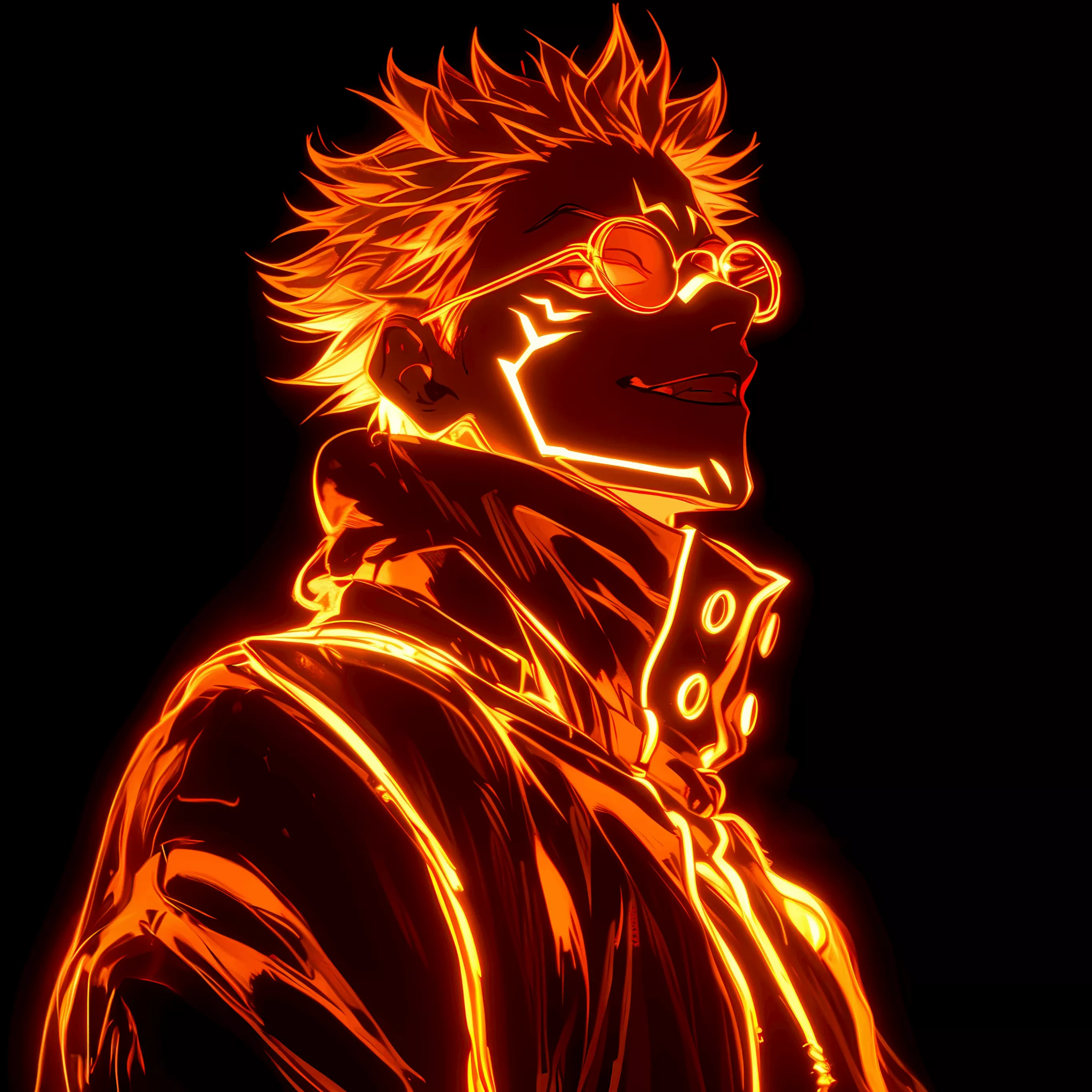 Sukuna Dope AMOLED 5K Wallpaper