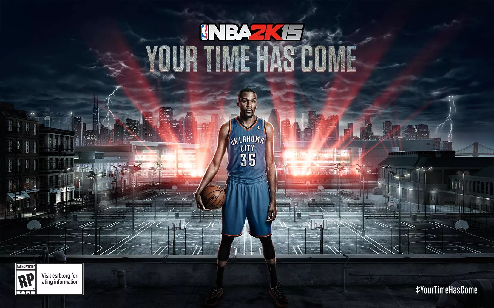 Kevin Durant is NBA 2K15's cover star