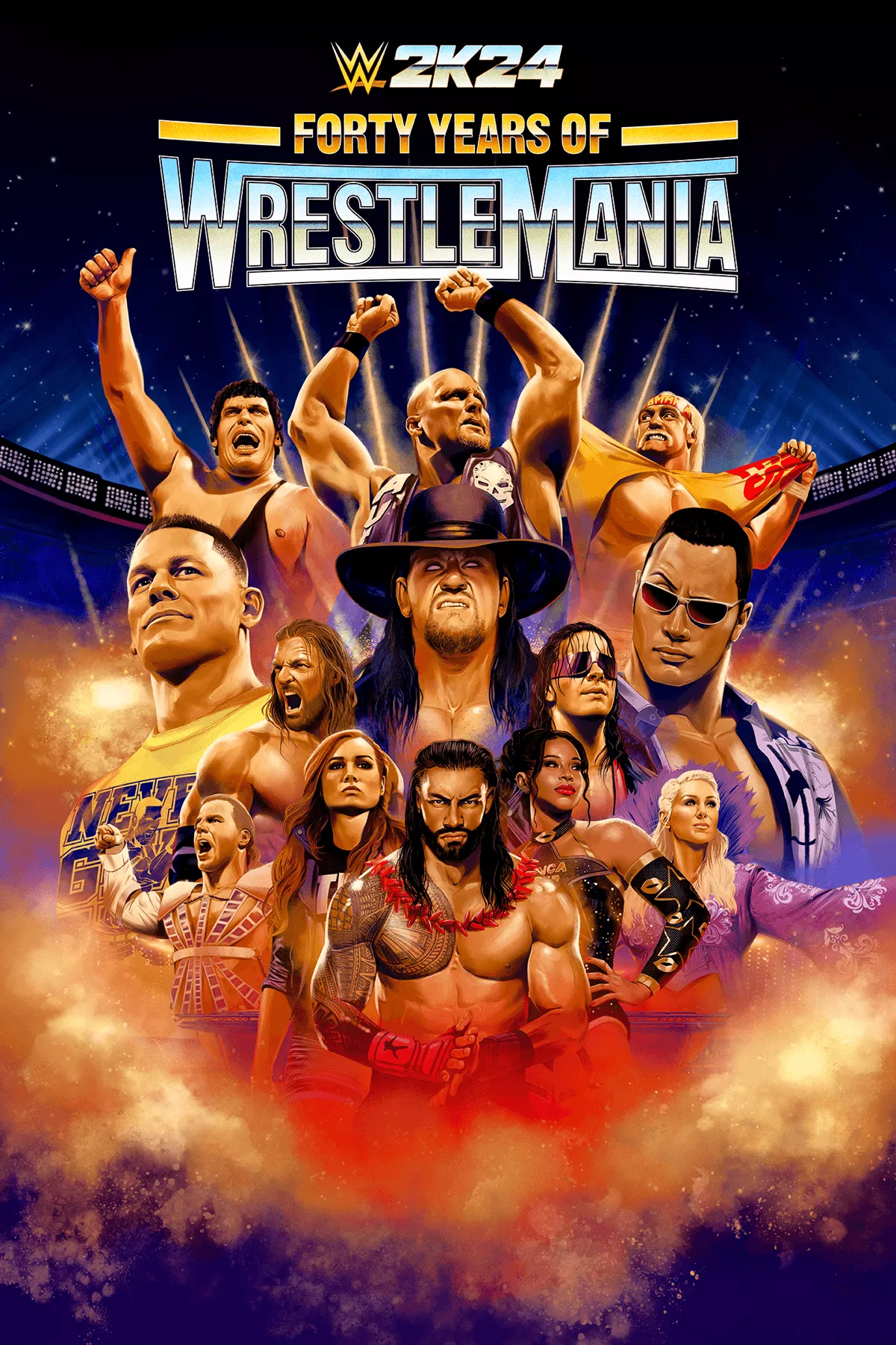WWE 2K24 Forty Years of WrestleMania