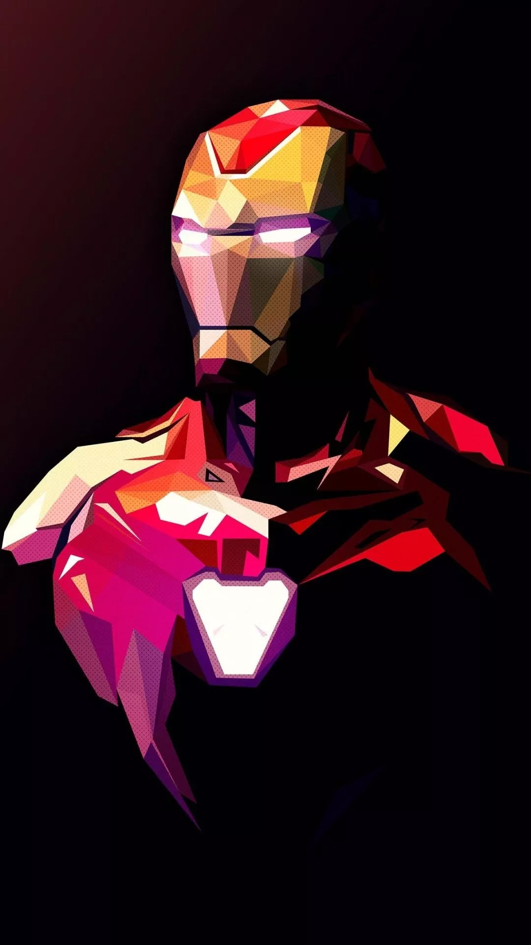 Iron Man Wallpaper 4K, Pixel art