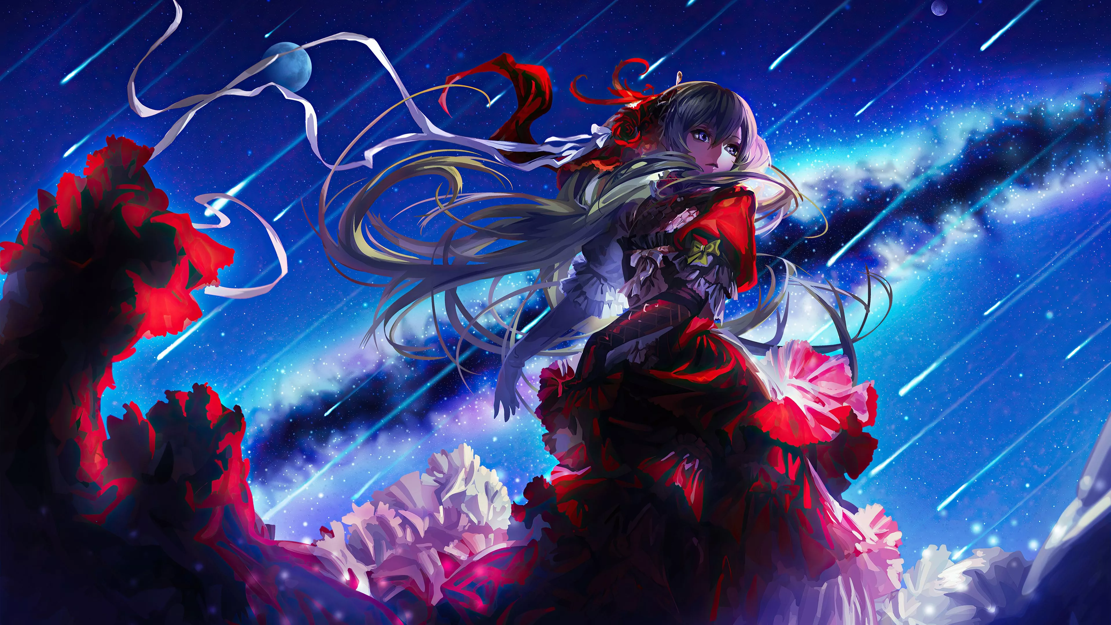 Hatsune Miku Long Hair 4k Wallpaper, HD