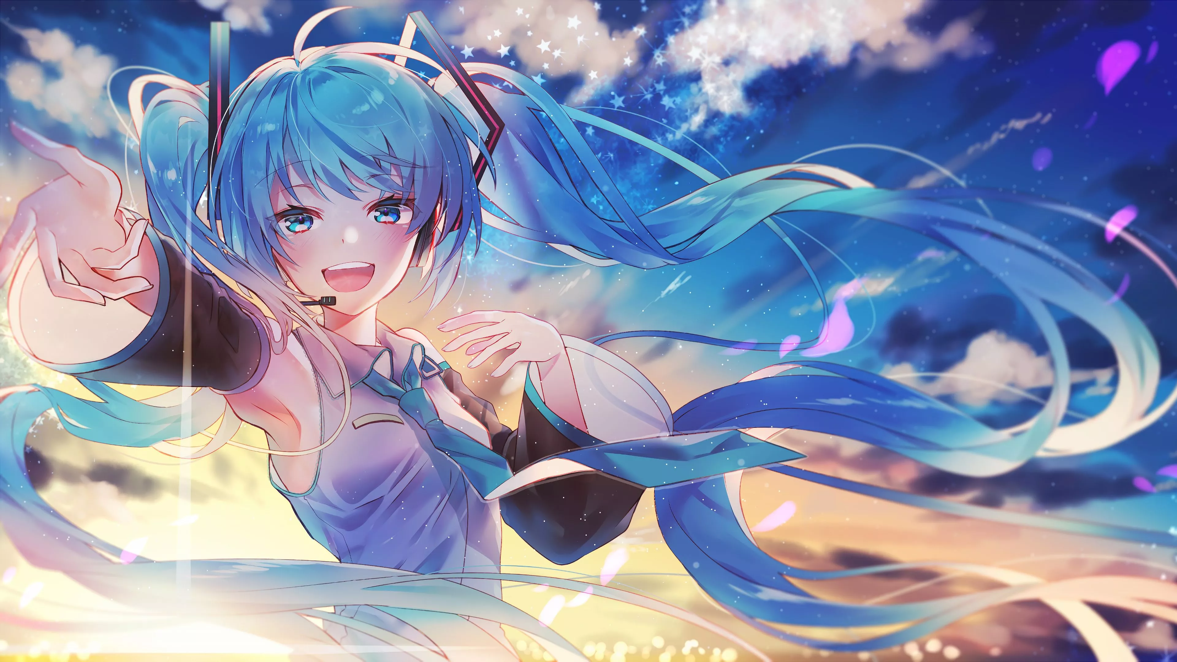 Hatsune Miku Wallpaper 4k