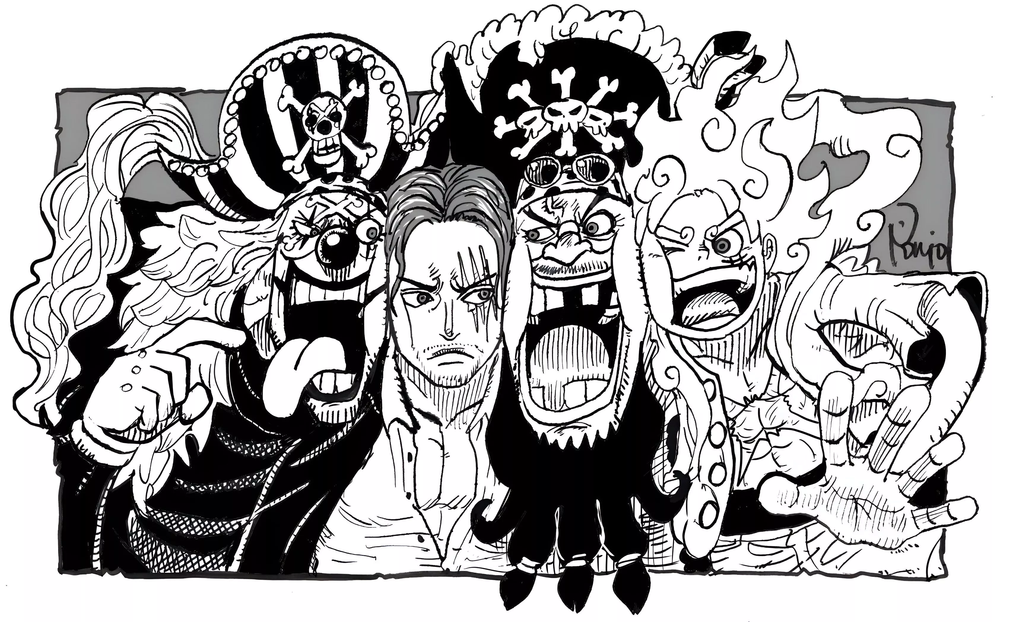 Anime One Piece Manga HD Wallpaper