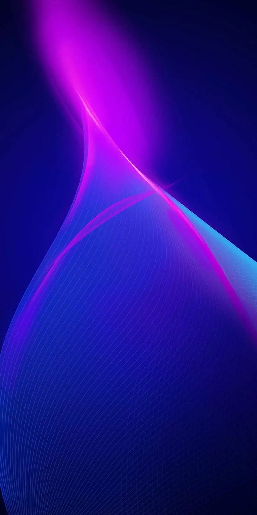 4K iPhone Desktop Wallpaper Neon Curves