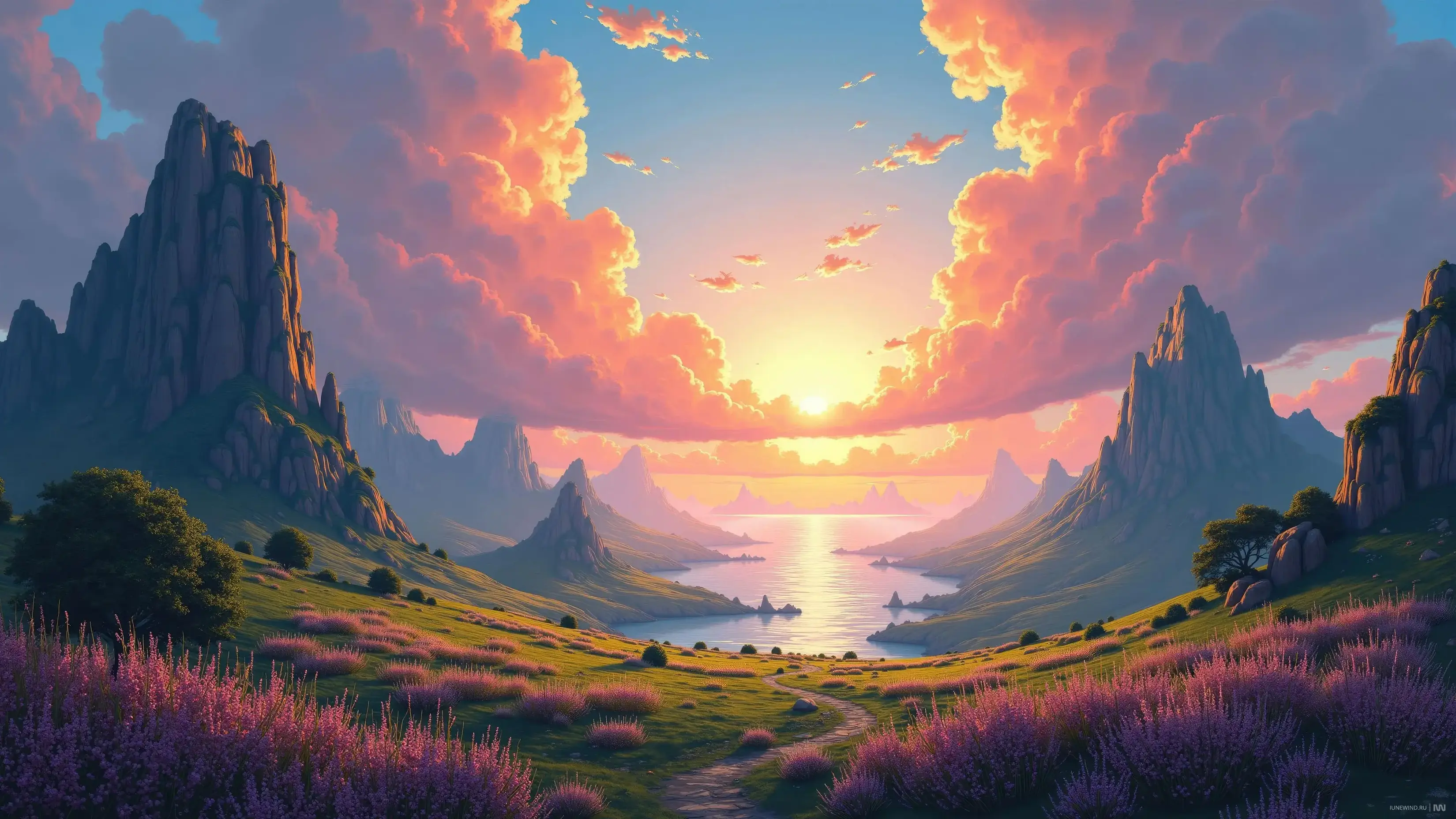 Intense Digital Art Unique Creative Clouds Mountains Landscape Best 4K Desktop Wallpaper Backdrops And 8K Background 12k High Resolution HD Of 2025 For Apple Mac Windows PC Linux Chrome