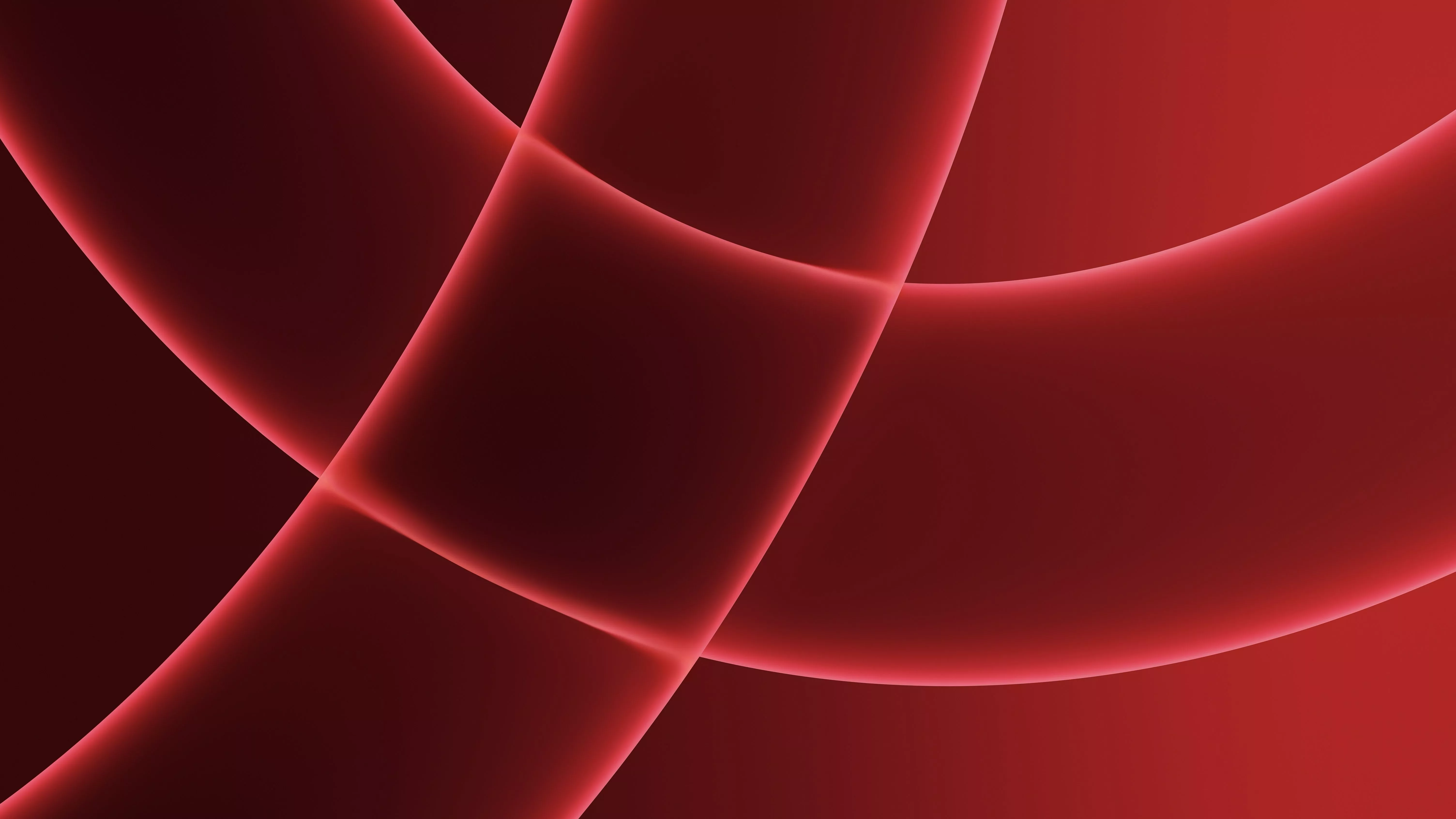 iMac 2021 Wallpaper 4K, Red background