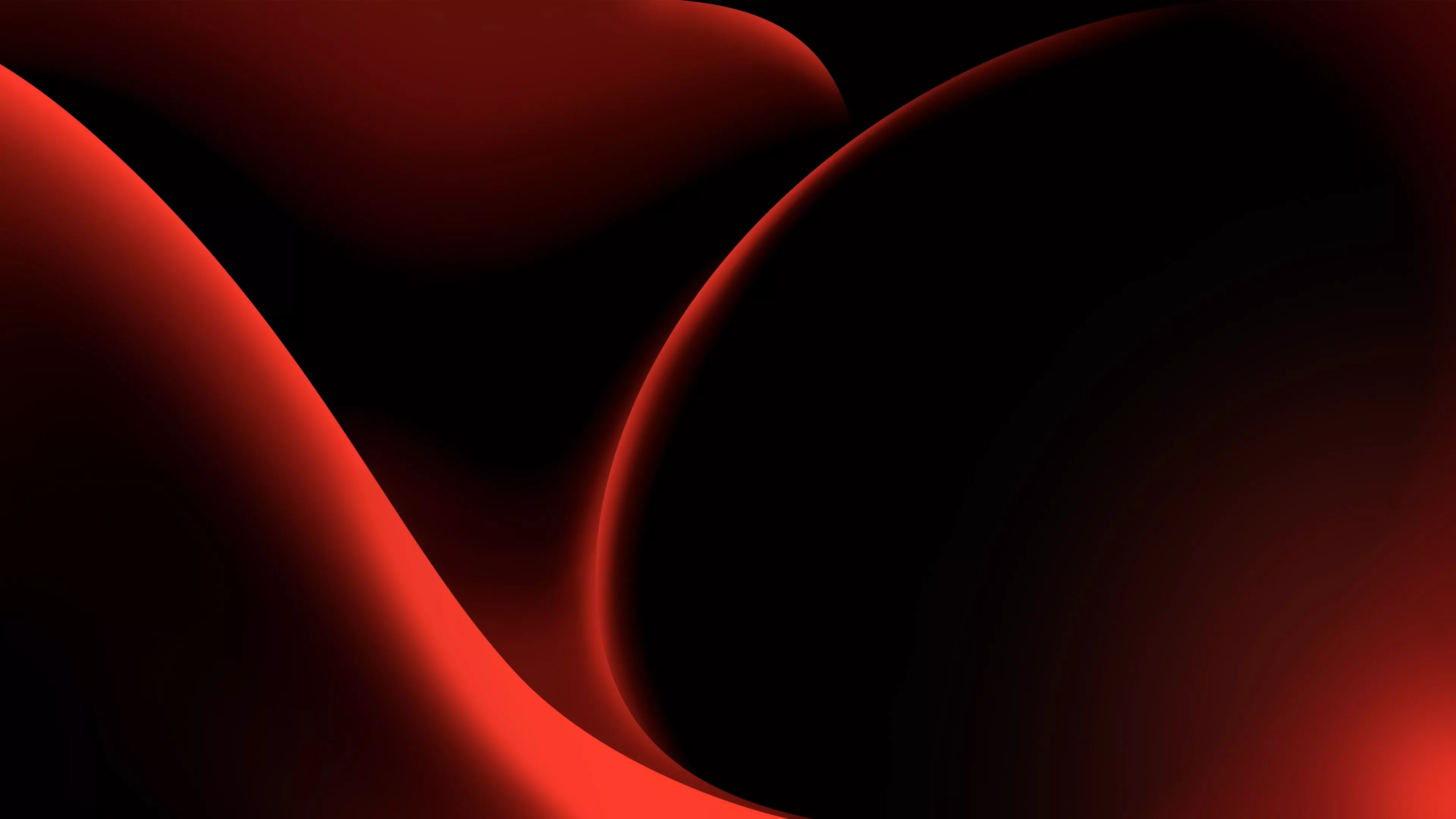 wallpaper 3840x2160 red lightning edges