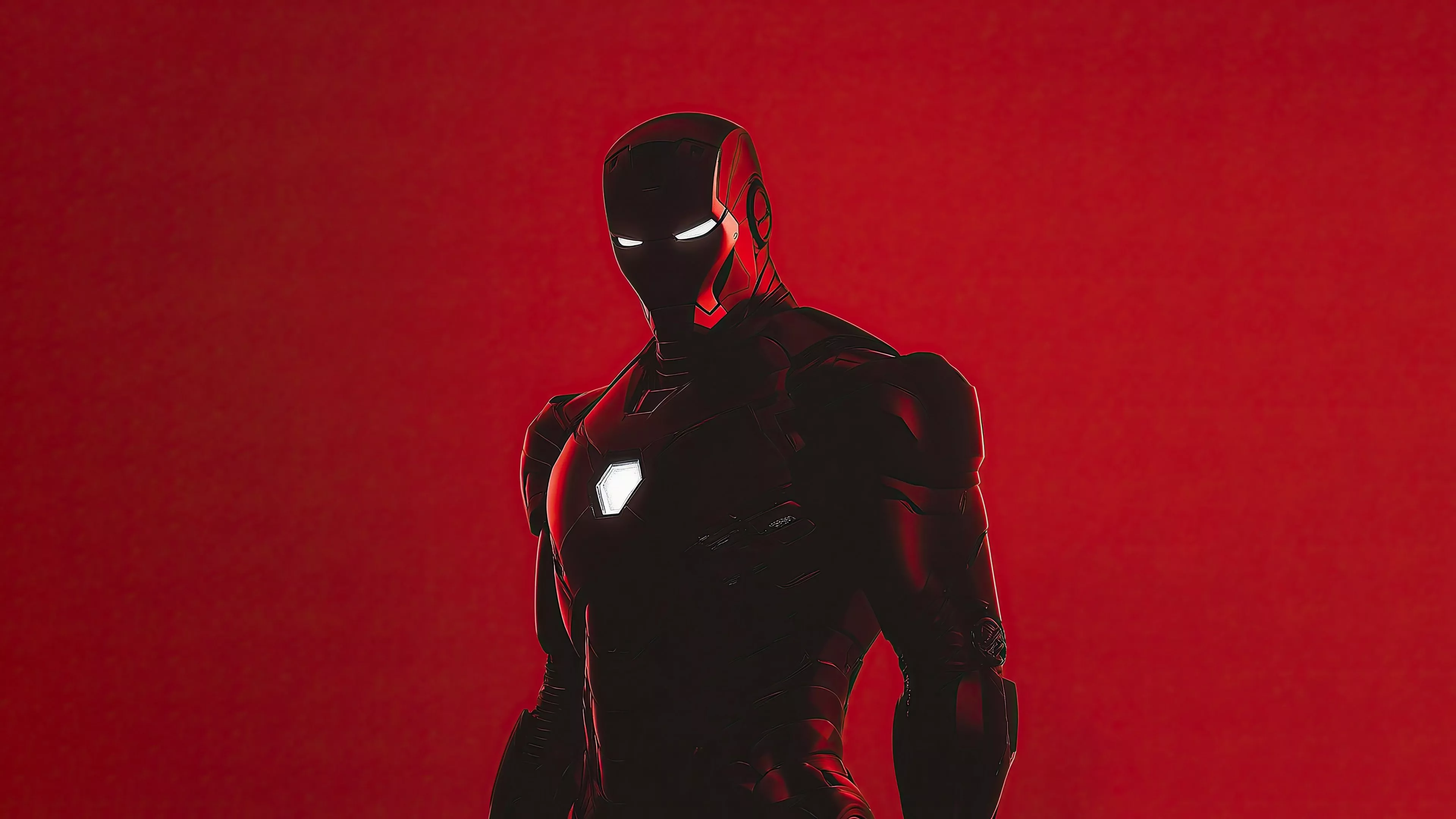 Iron Man Wallpaper 4K, Red aesthetic