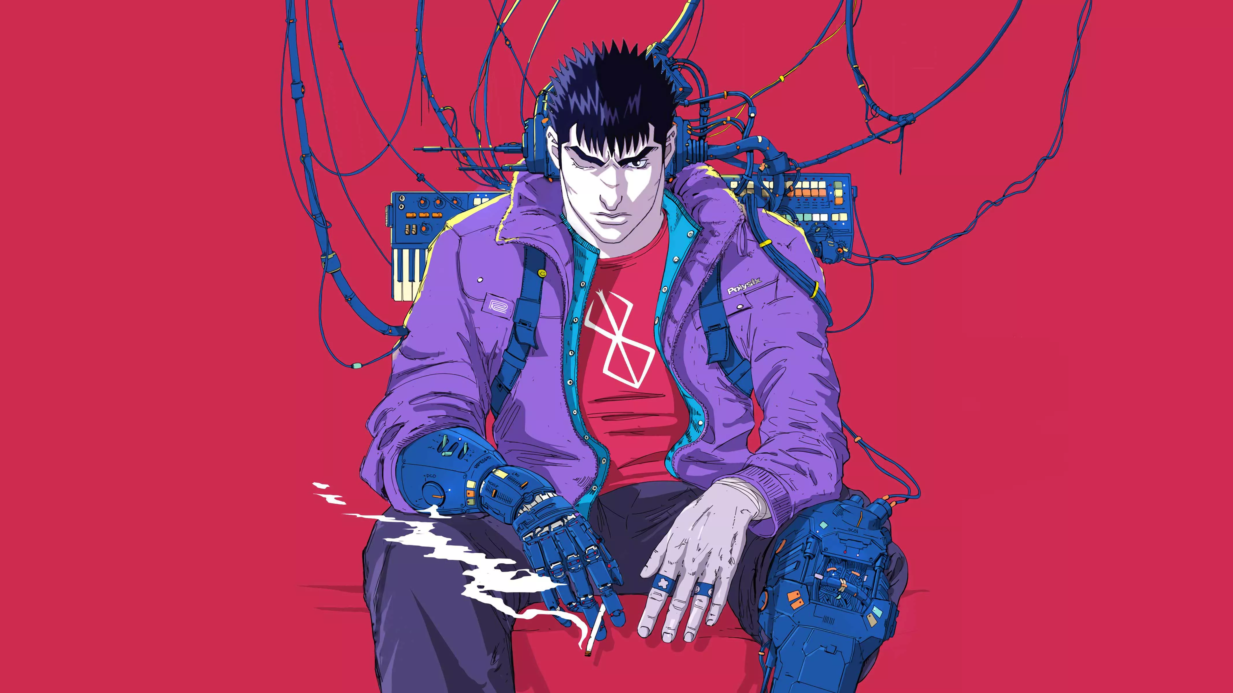 Berserk Cyberpunk DeskK Wallpaper