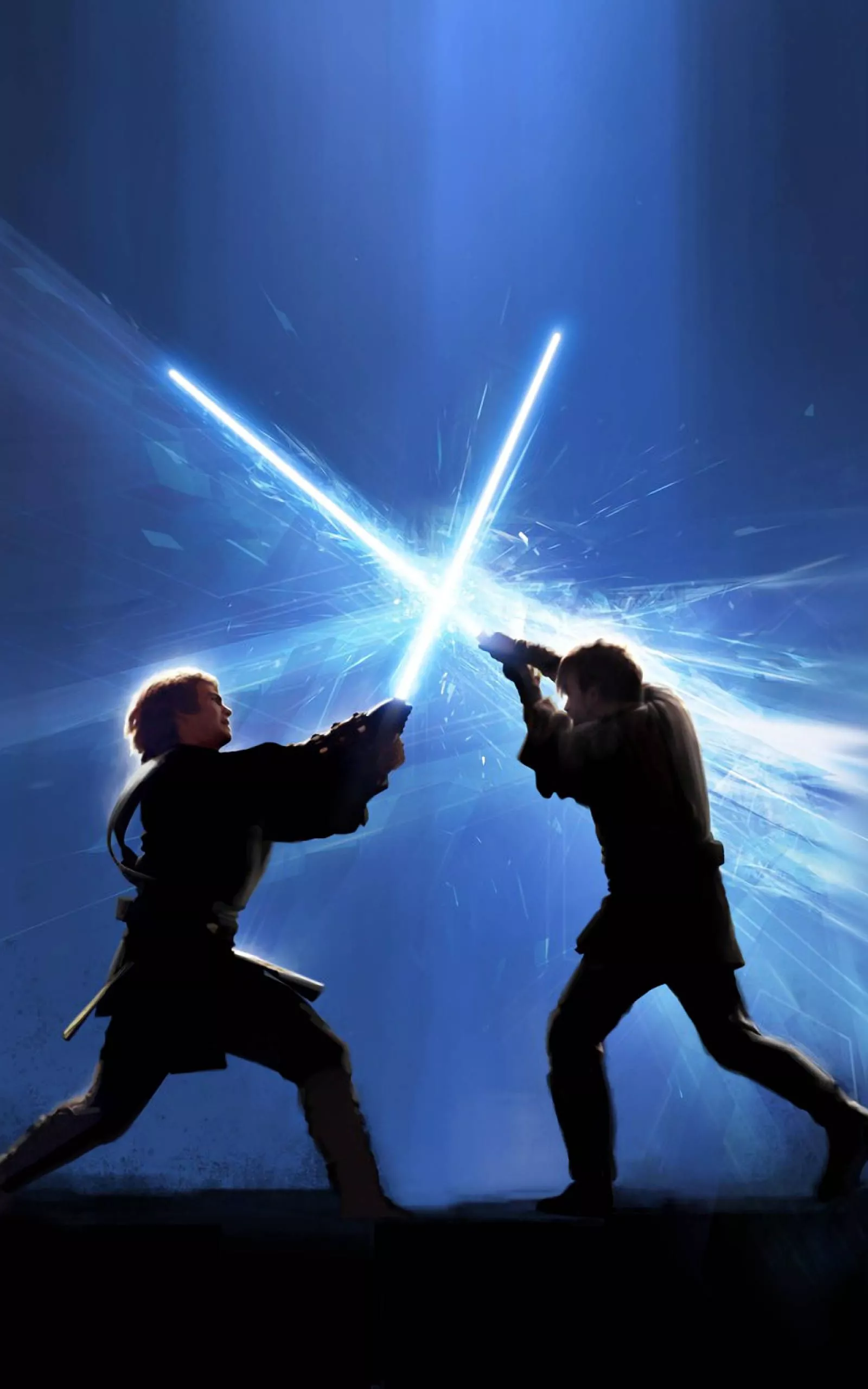 Anakin Vs Obi Wan Star Wars Tablet