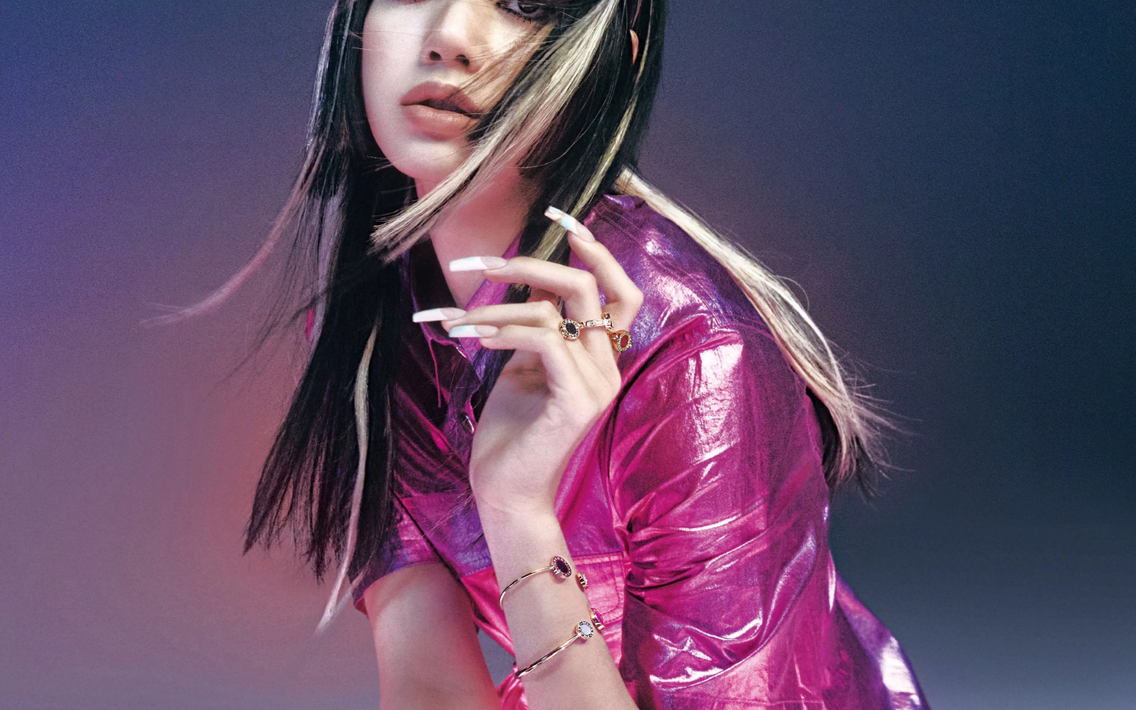 laptop. blackpink girl kpop lisa dark