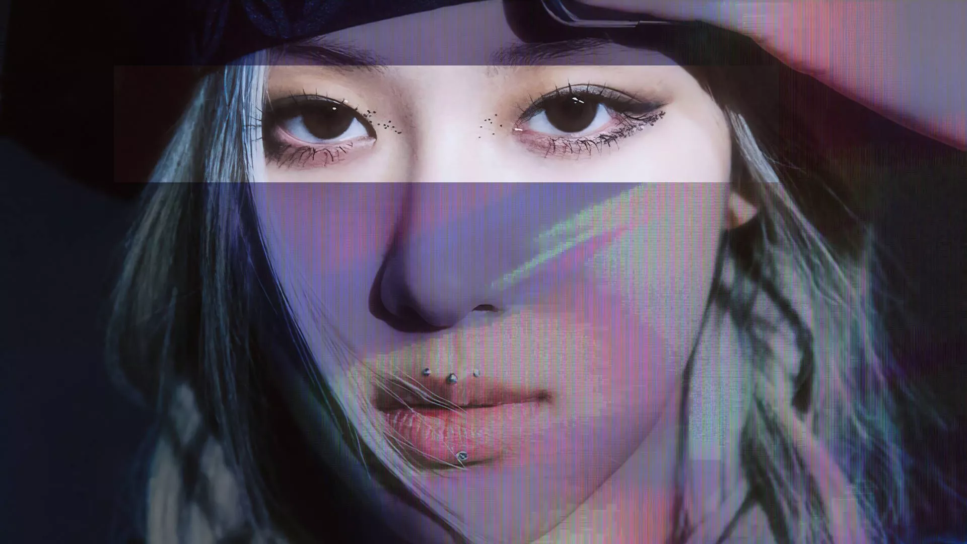 Lo Fi Rose Blackpink Desktop Wallpaper