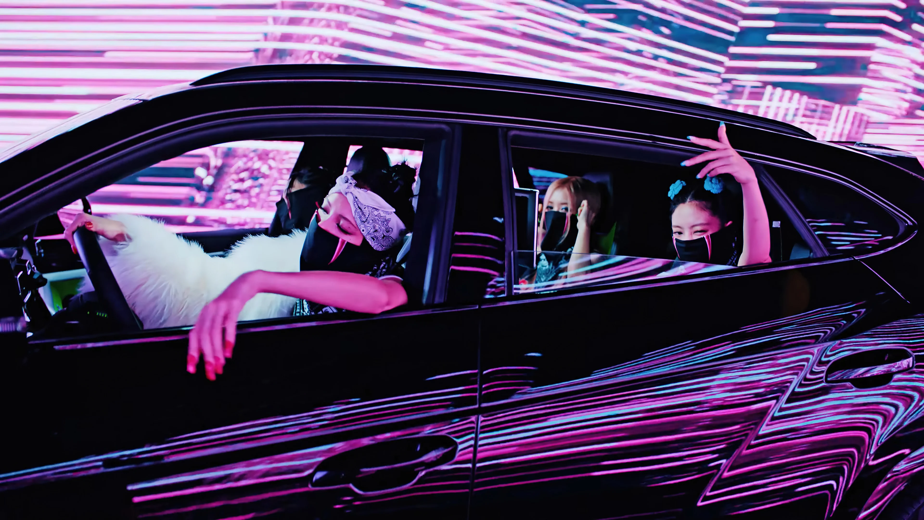 BLACKPINK Shut Down MV Wallpaper 4k HD