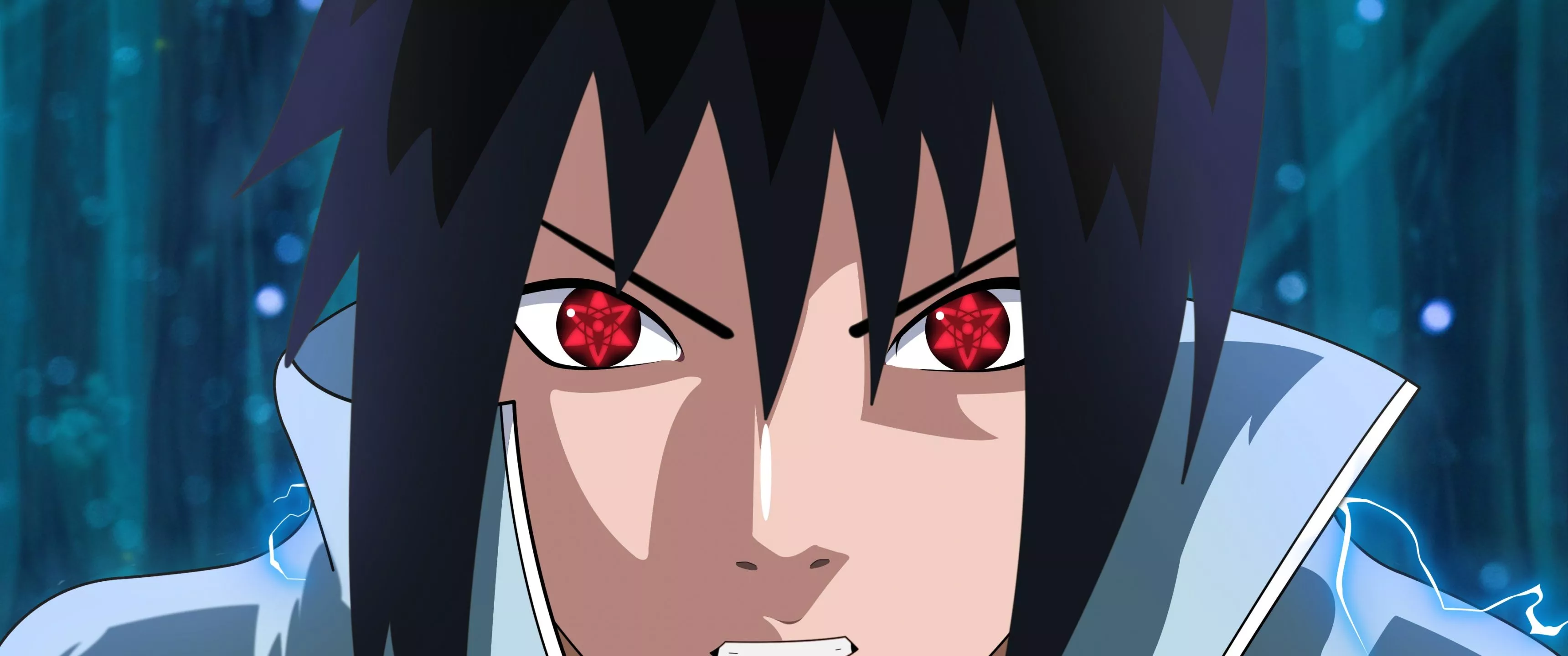 Sasuke Uchiha Wallpaper 4K, Sharingan