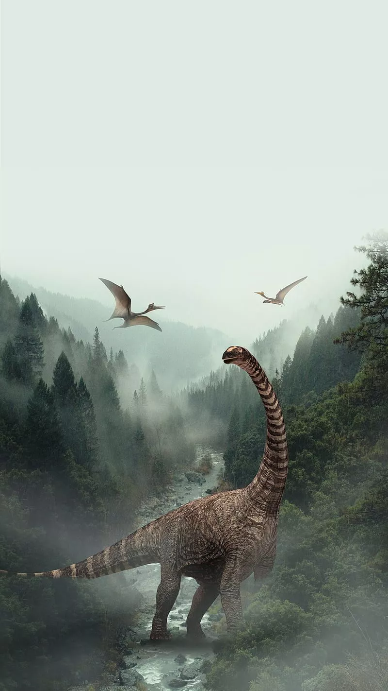 Dinosaur, Artoflost, HD phone wallpaper
