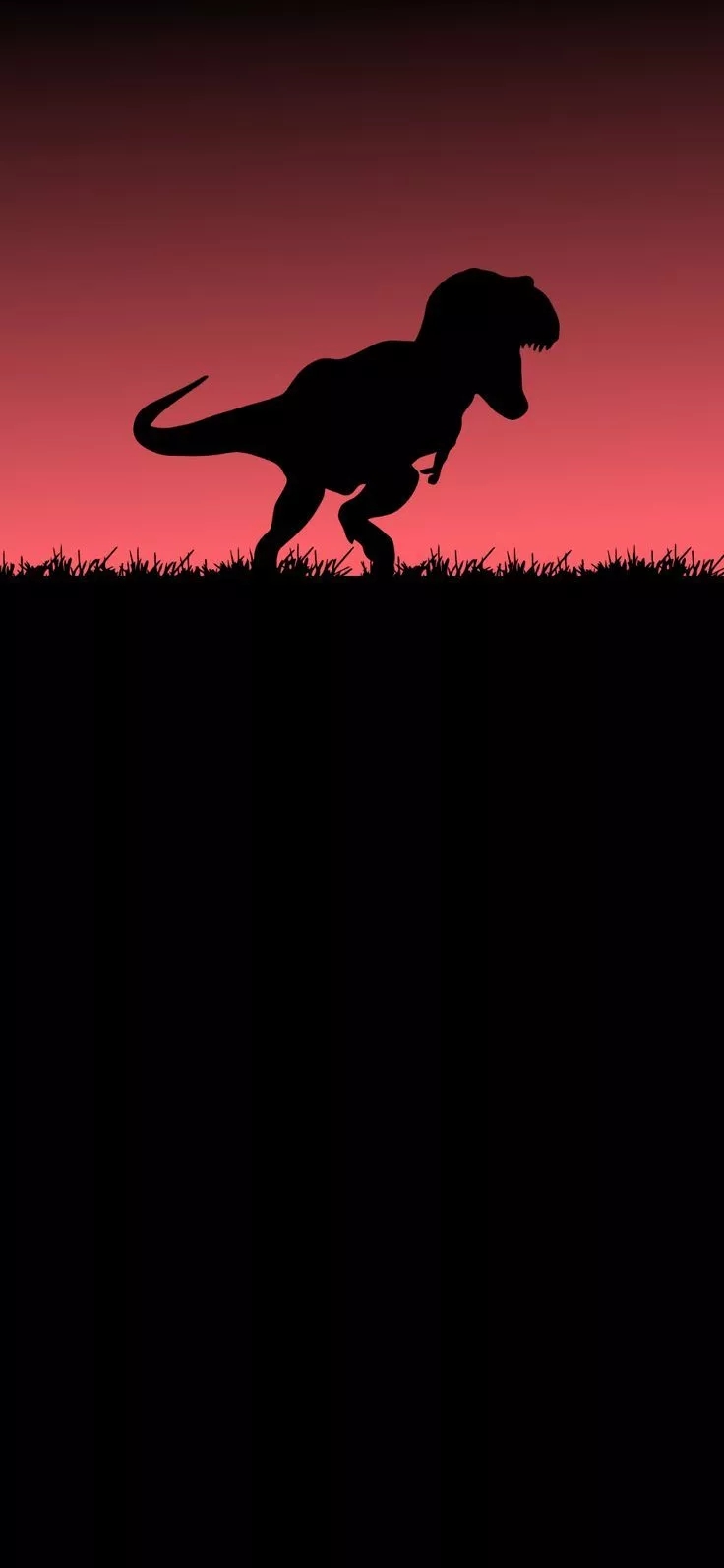 Dinosaur amoled phone wallpaper