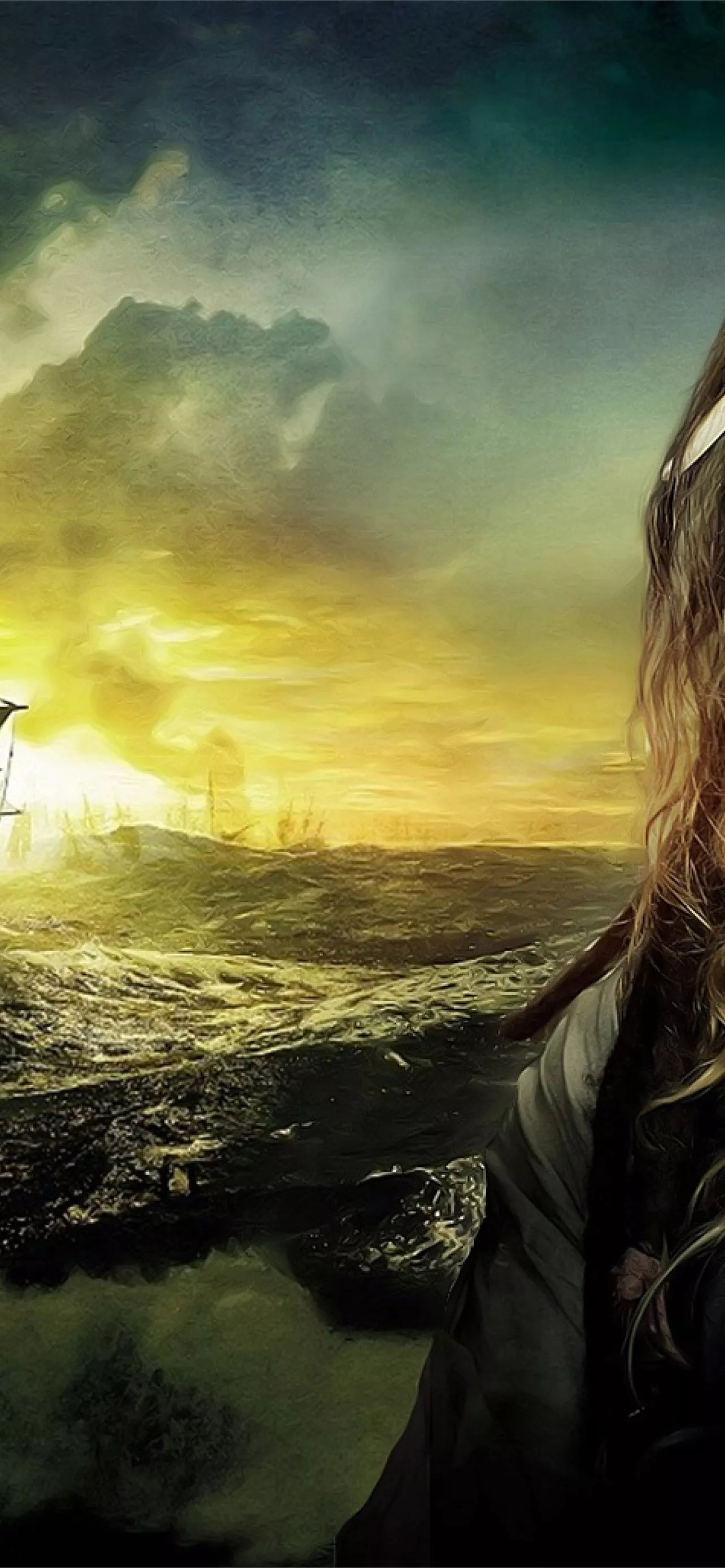 Johnny Depp in pirates of the caribbean Samsung Ga. iPhone Wallpaper Free Download