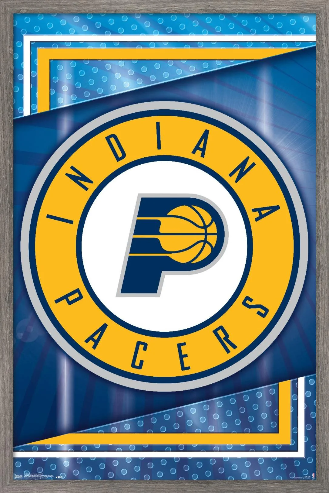 NBA Indiana Pacers 17 Wall