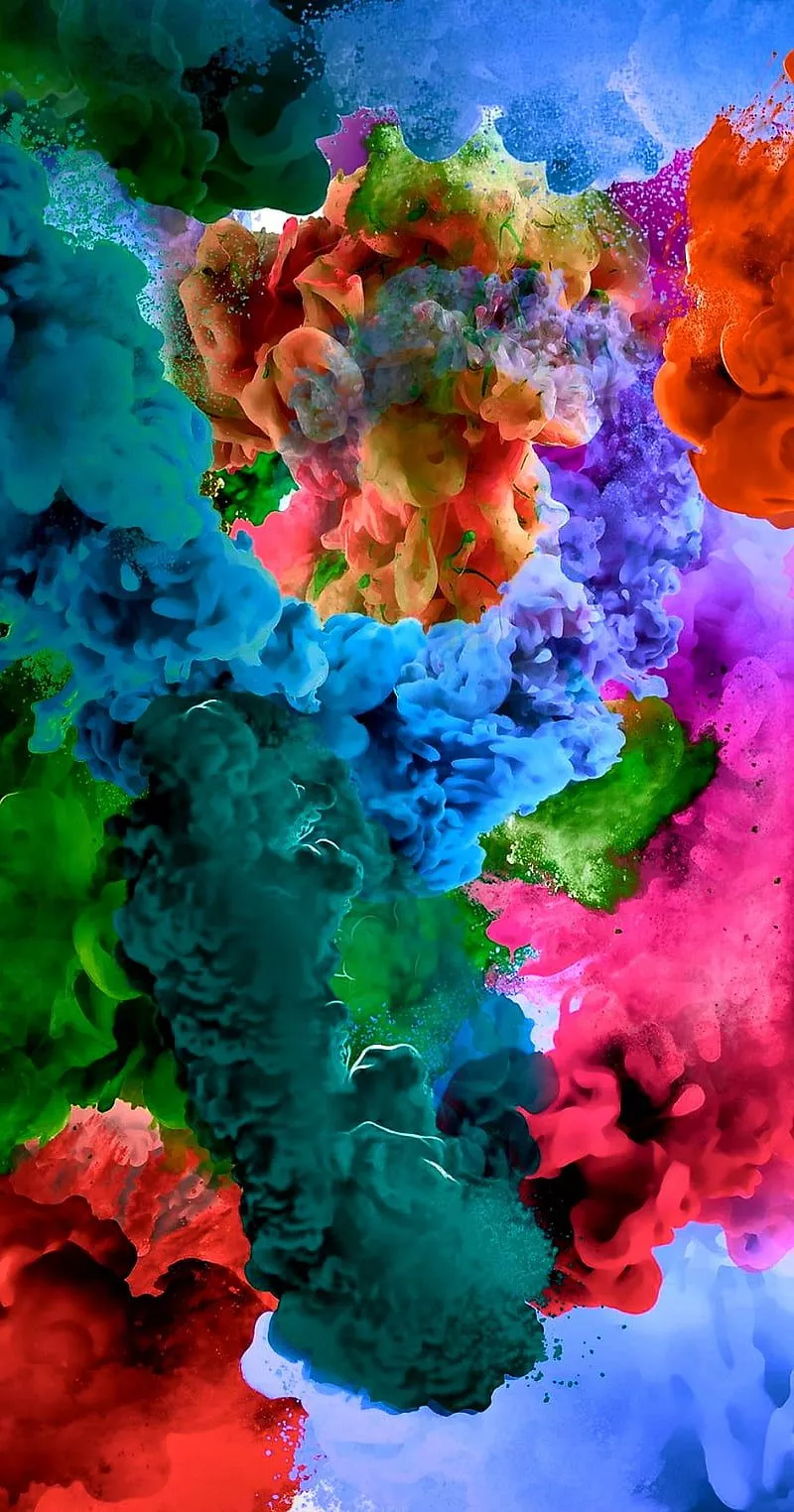 3D art, landscape, paint, HD phone wallpaper