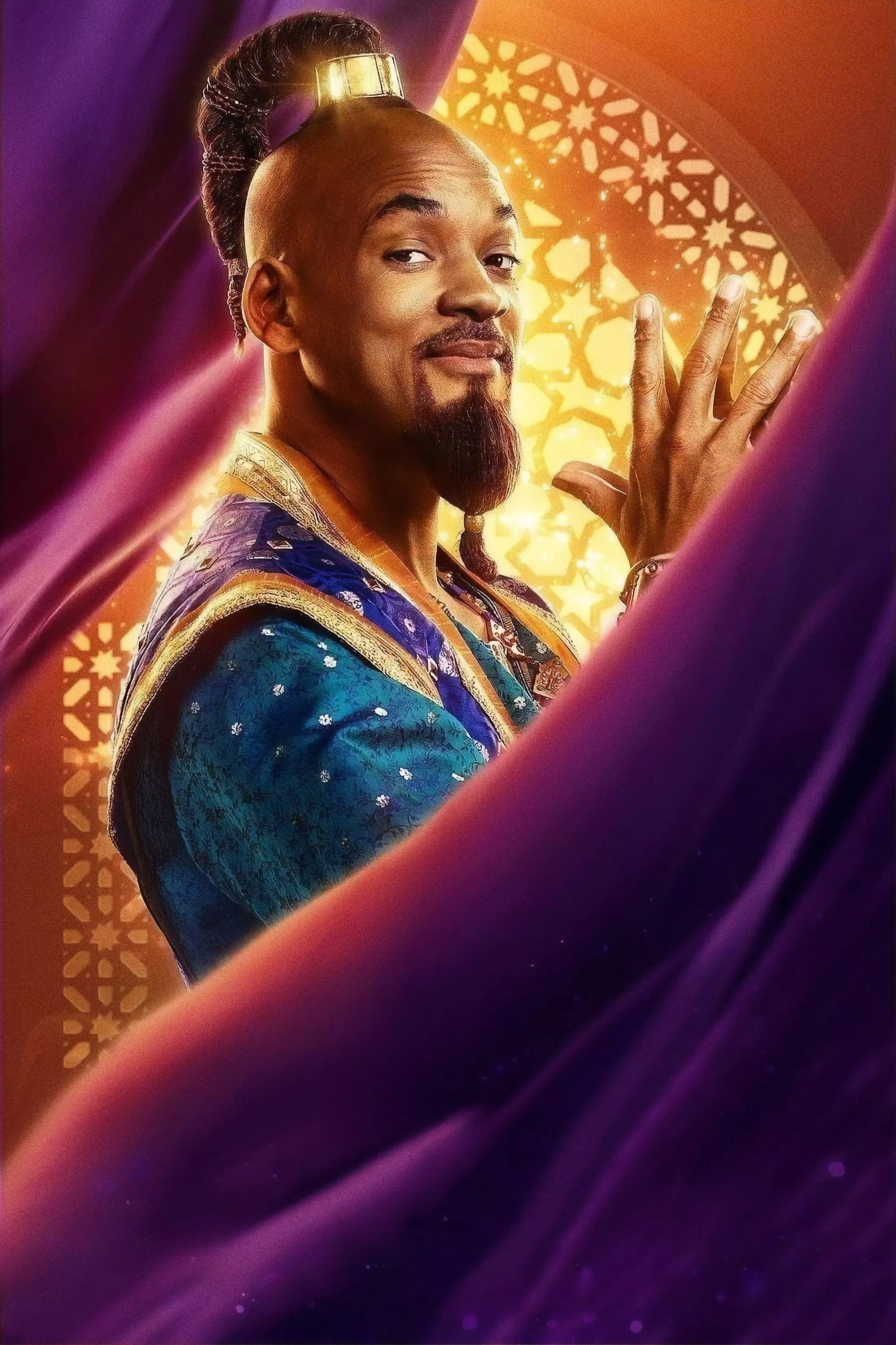 Genie in Aladdin Movie Wallpaper