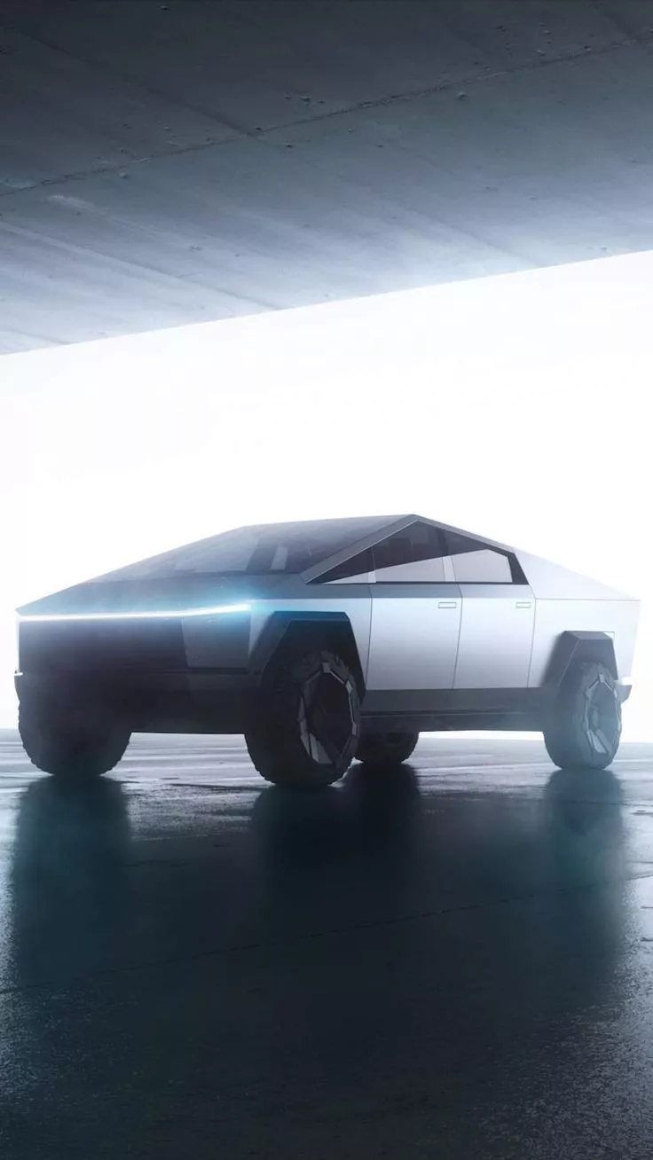 Tesla Cybertruck iPhone Wallpaper