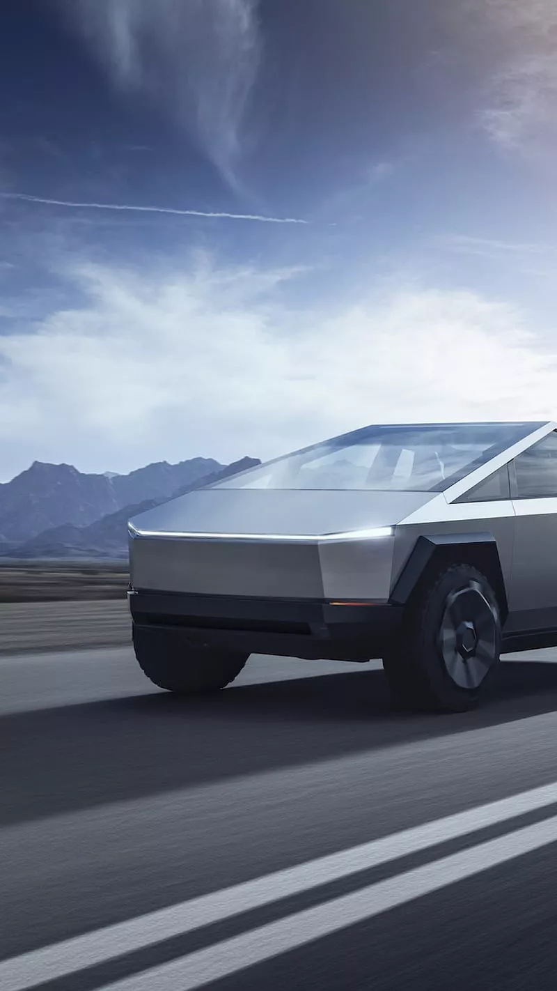 HD cybertruk tesla wallpaper