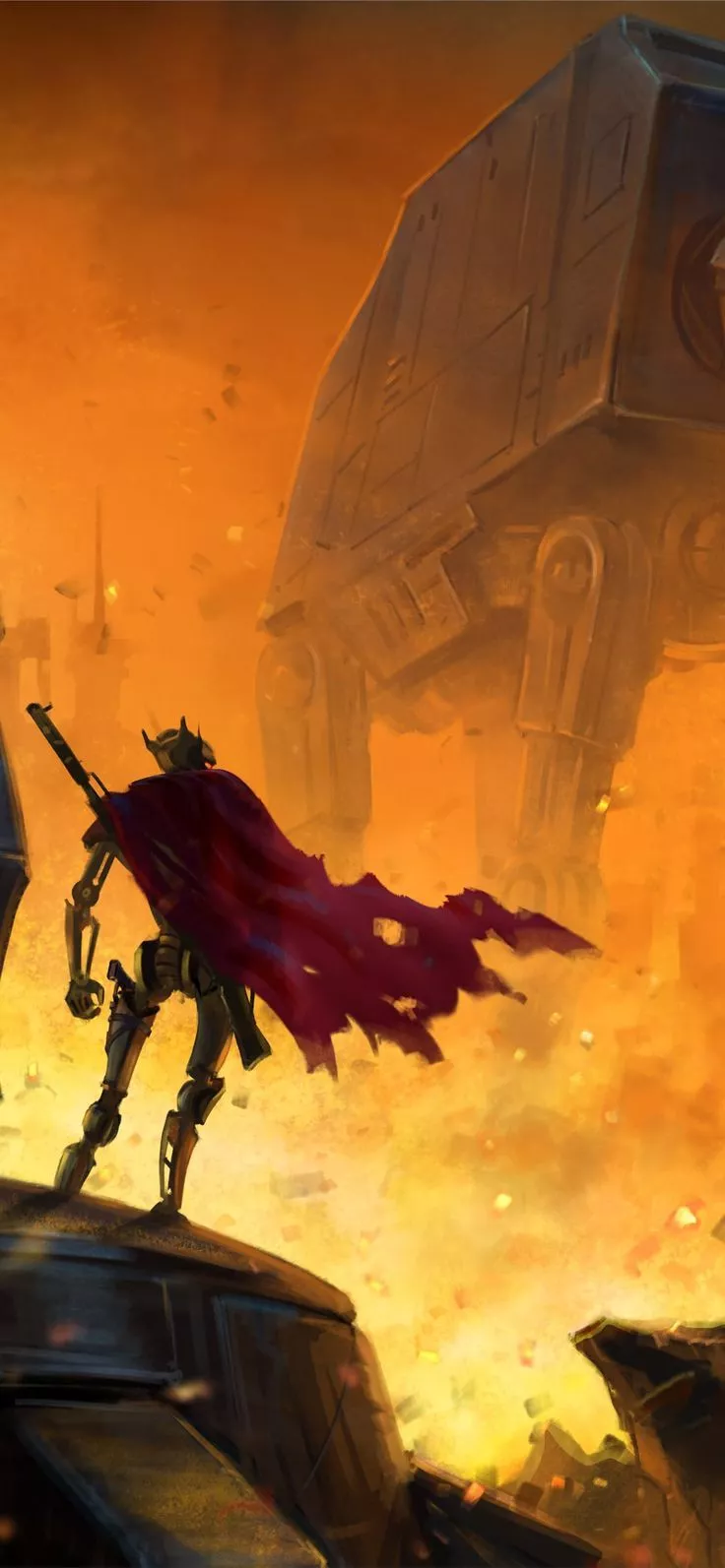 star wars scifi 5k iPhone 11 Wallpaper