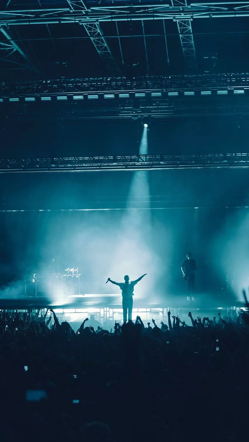 smoke, light, Concert Stage HD