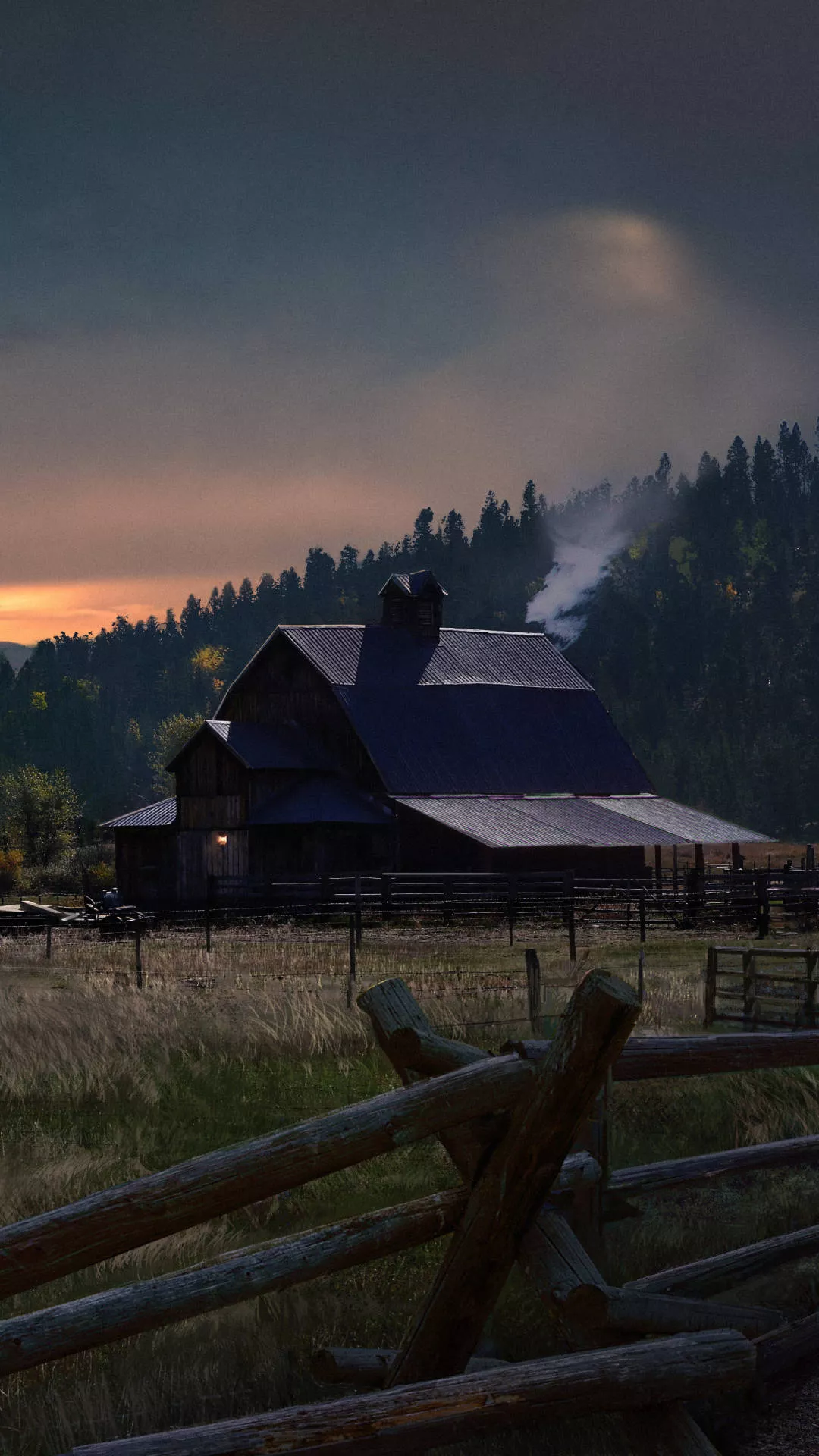 Far Cry 5 Farm House Night iPhone