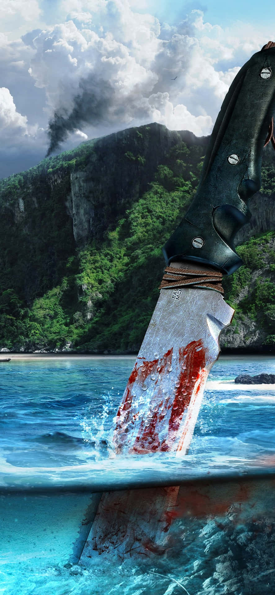 Download A Knife Is Floating In