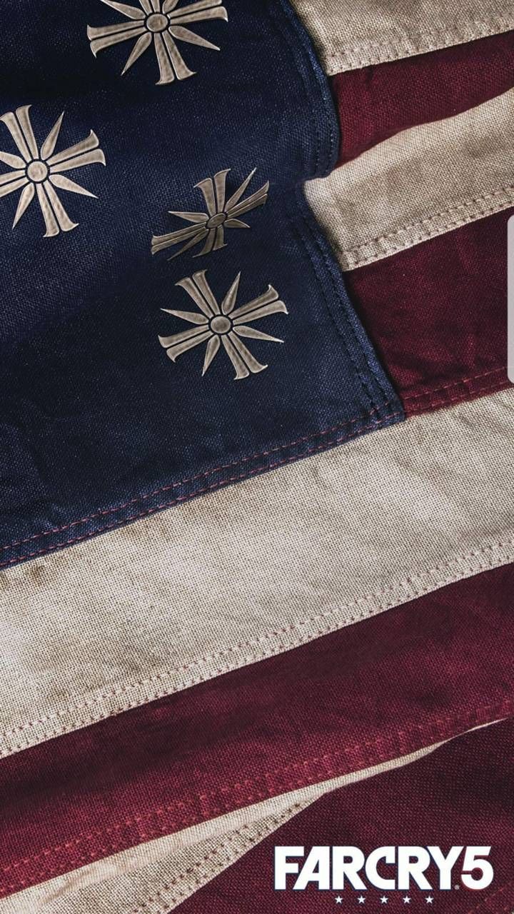 Farcry 5 flag wallpaper