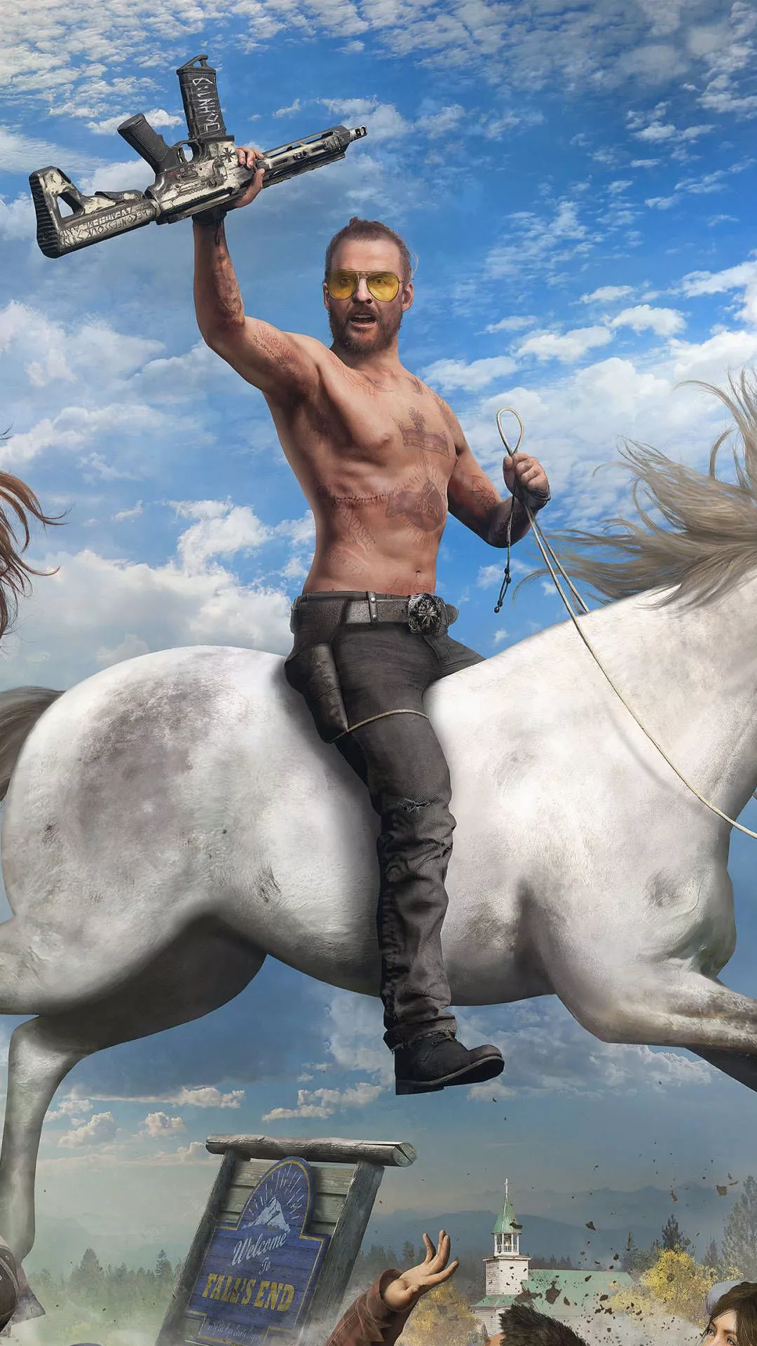 Far Cry 5 Joseph Seed iPhone Wallpaper
